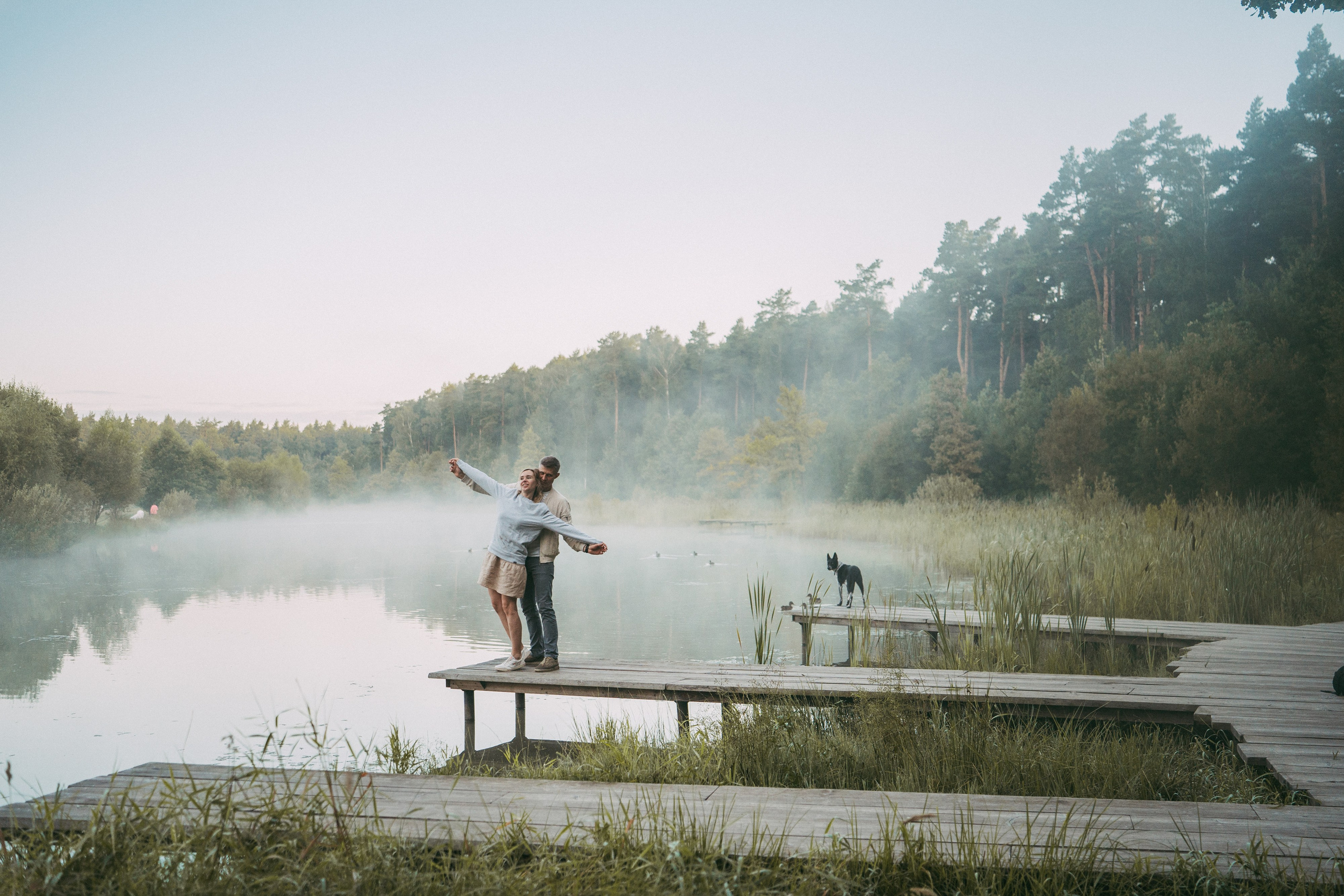 Катя, Сергей и Флинт. Фотограф анималист в Москве и Санкт-Петербурге Свиридова Анна