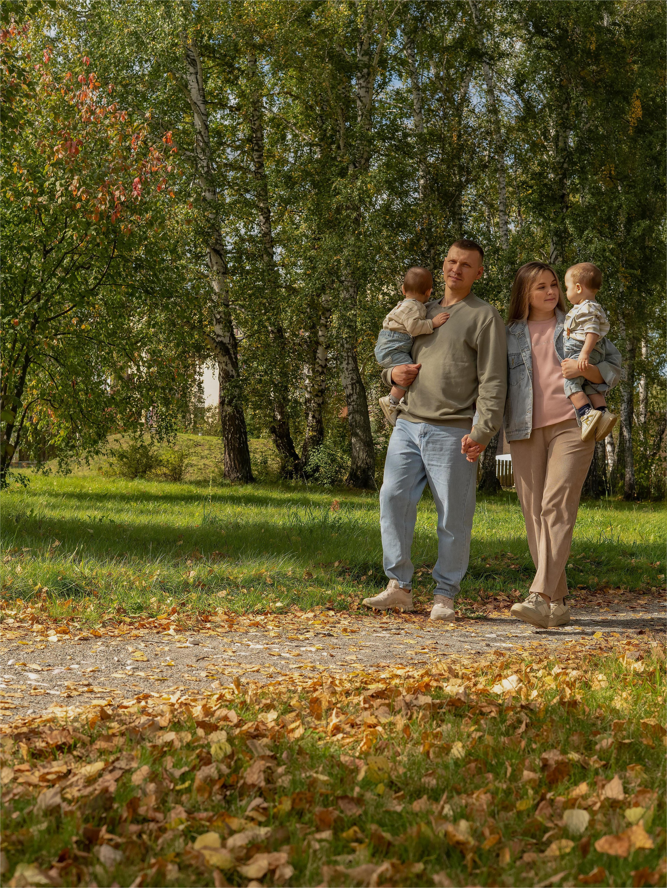 Семейная фотосессия в Новосибирске Краснообске