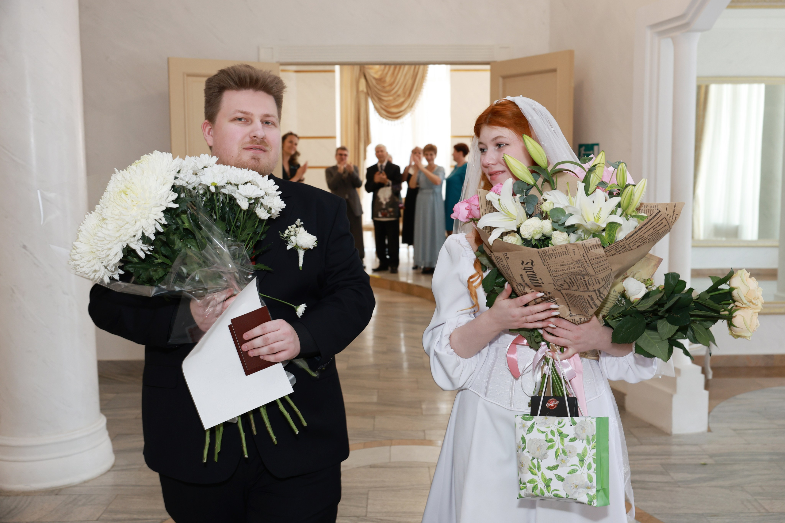 Роспись в Тульском загсе Андрея и Татьяны. Фотограф в Туле — Борисов Николай