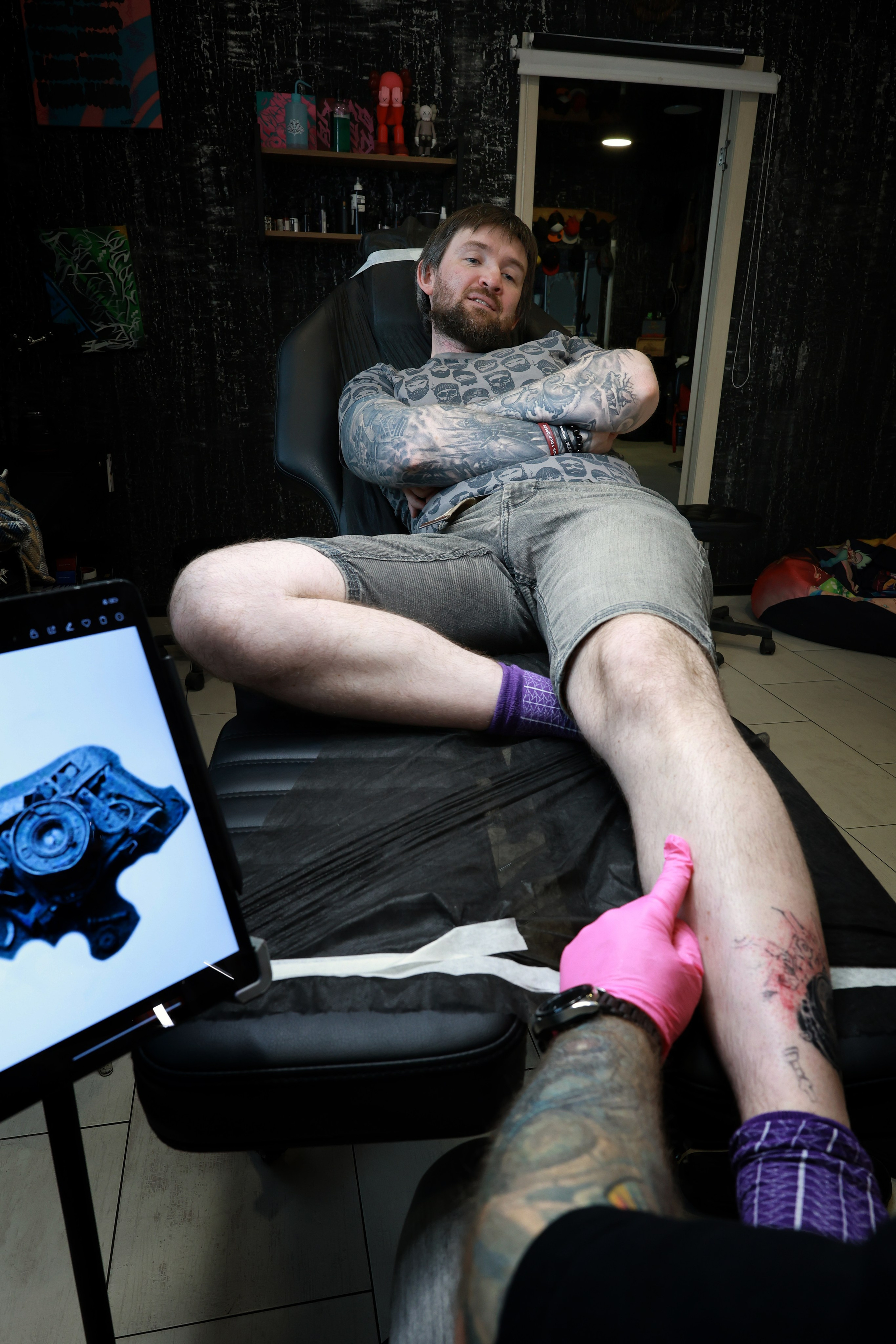 Про барбершоп и тату салон в Туле. Фотограф в Туле — Борисов Николай