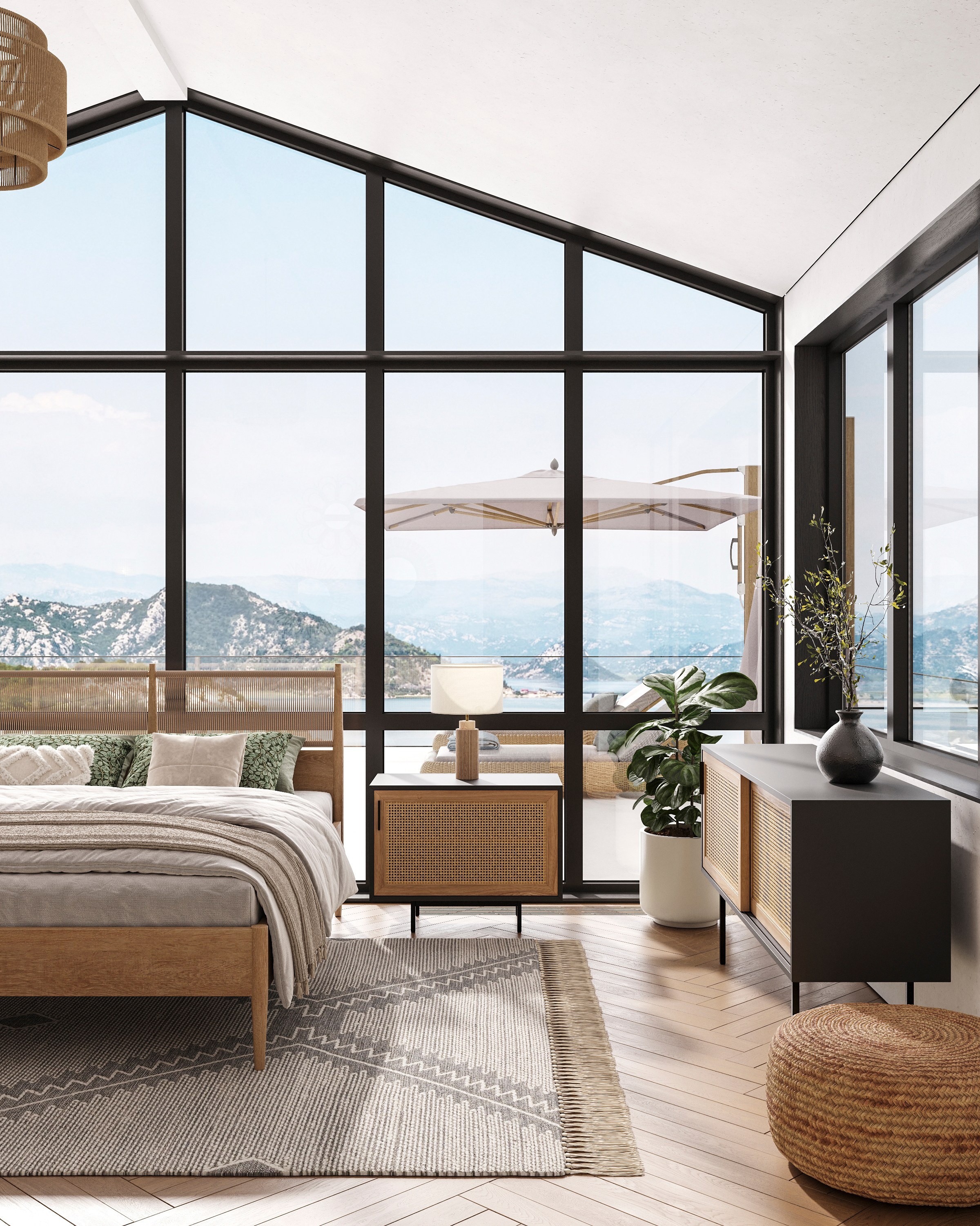 COASTAL SUITE | CONCEPTUAL PROJECT. Interior Visualization by Valerie Stetyukevich