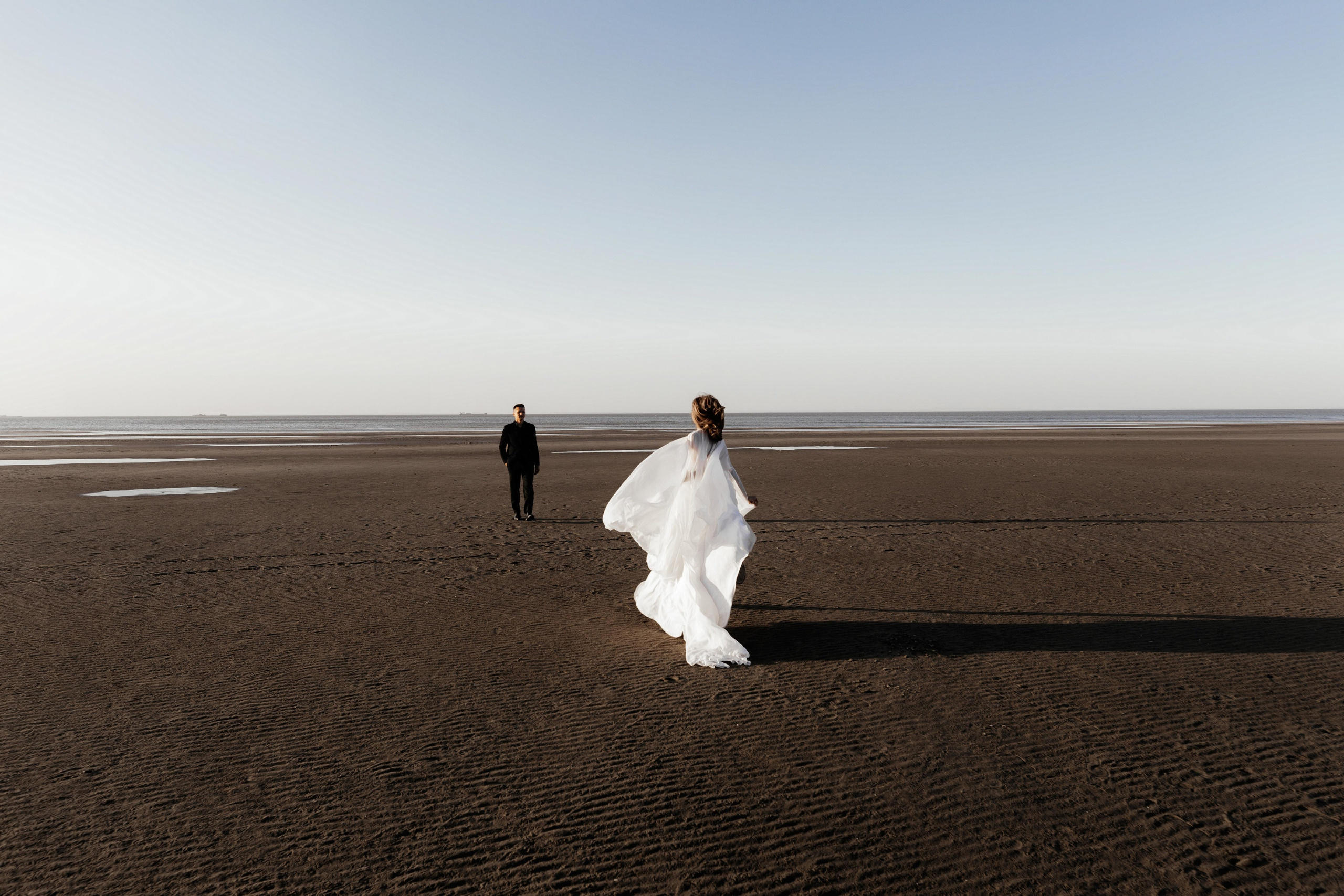 На берегу моря. Свадебный фотограф в Москве Топтыгин Иван