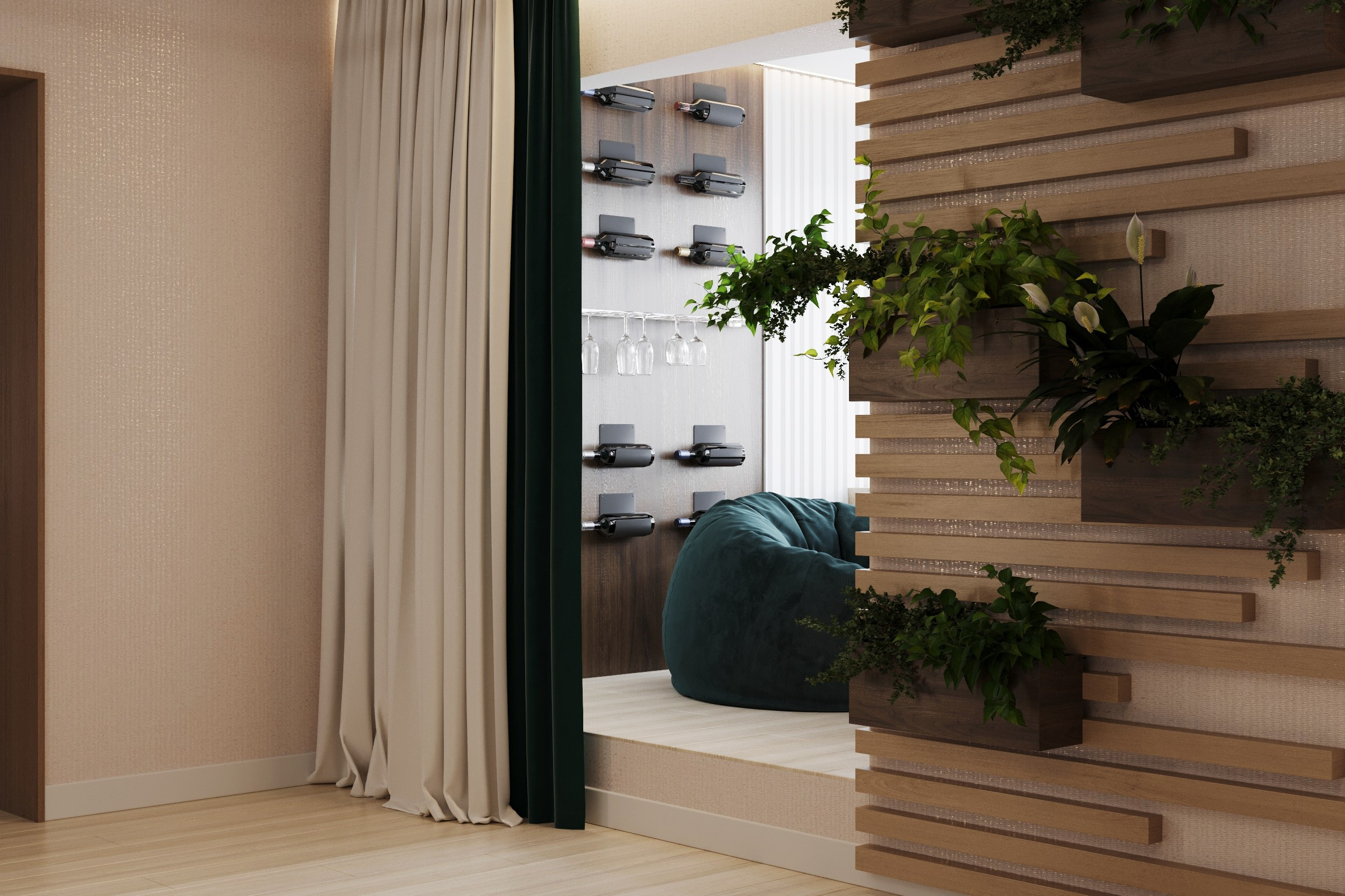 Кухня-гостиная. Arrogant Arch