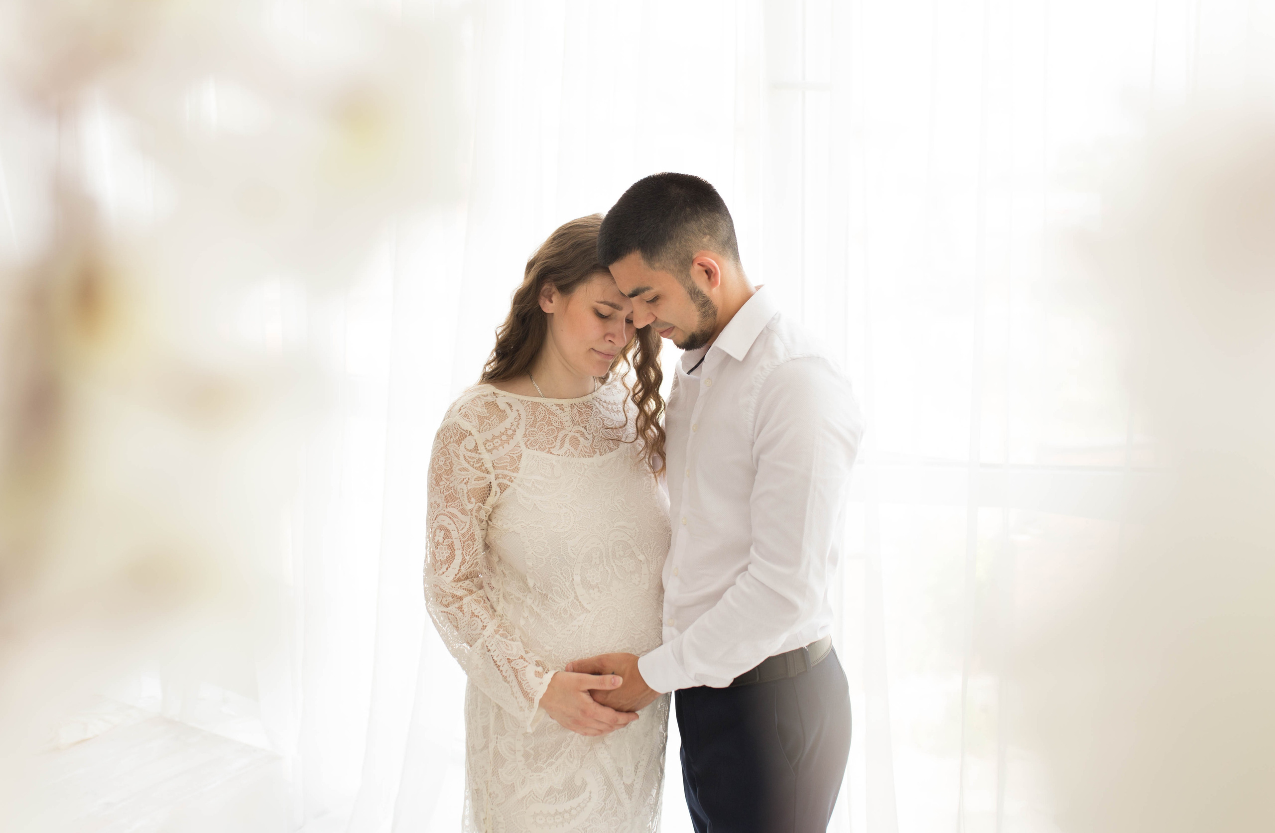 В ожидании. Фотограф новорождённых малышей и детский фотограф В Казани Лана Максим