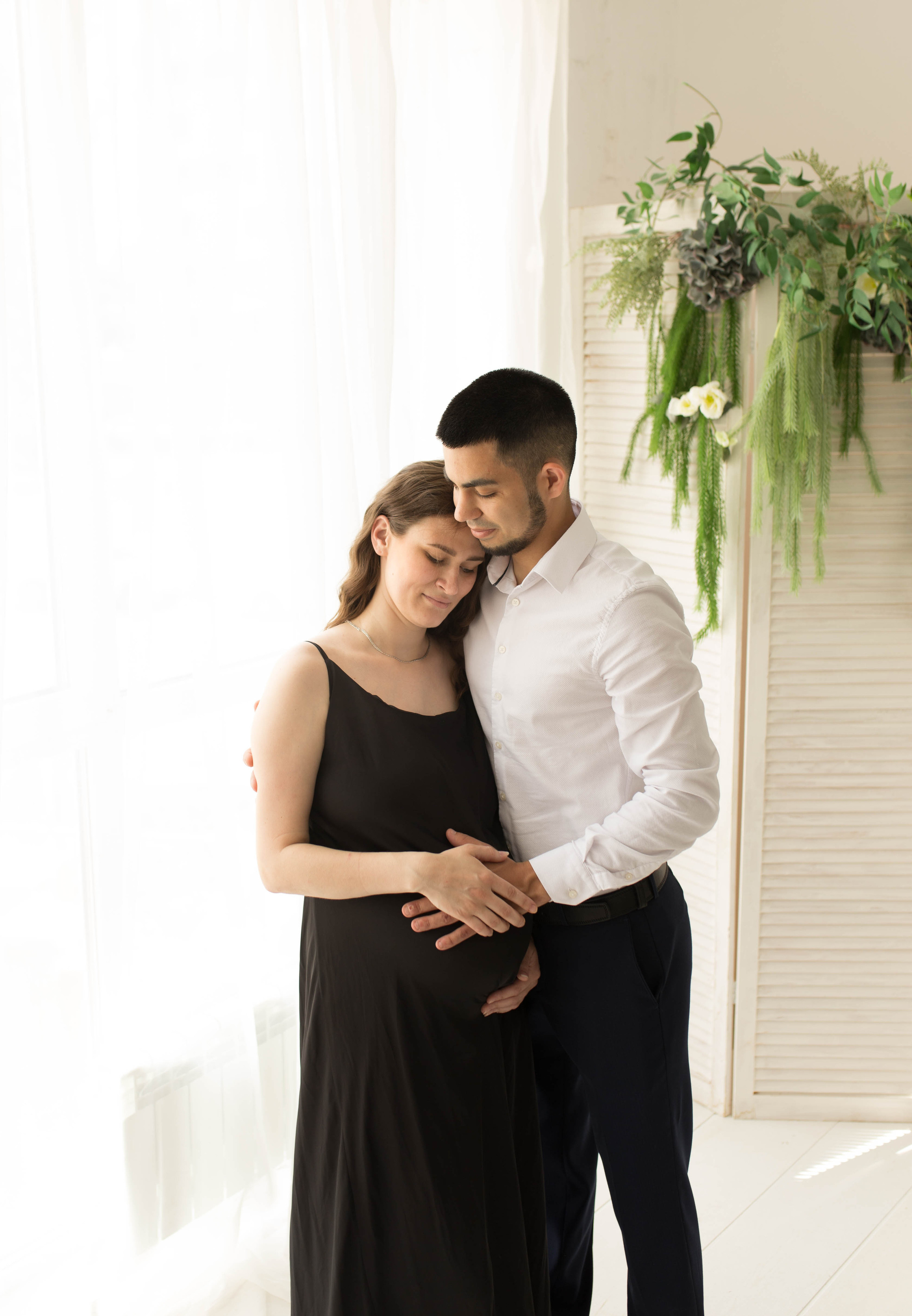 В ожидании. Фотограф новорождённых малышей и детский фотограф В Казани Лана Максим