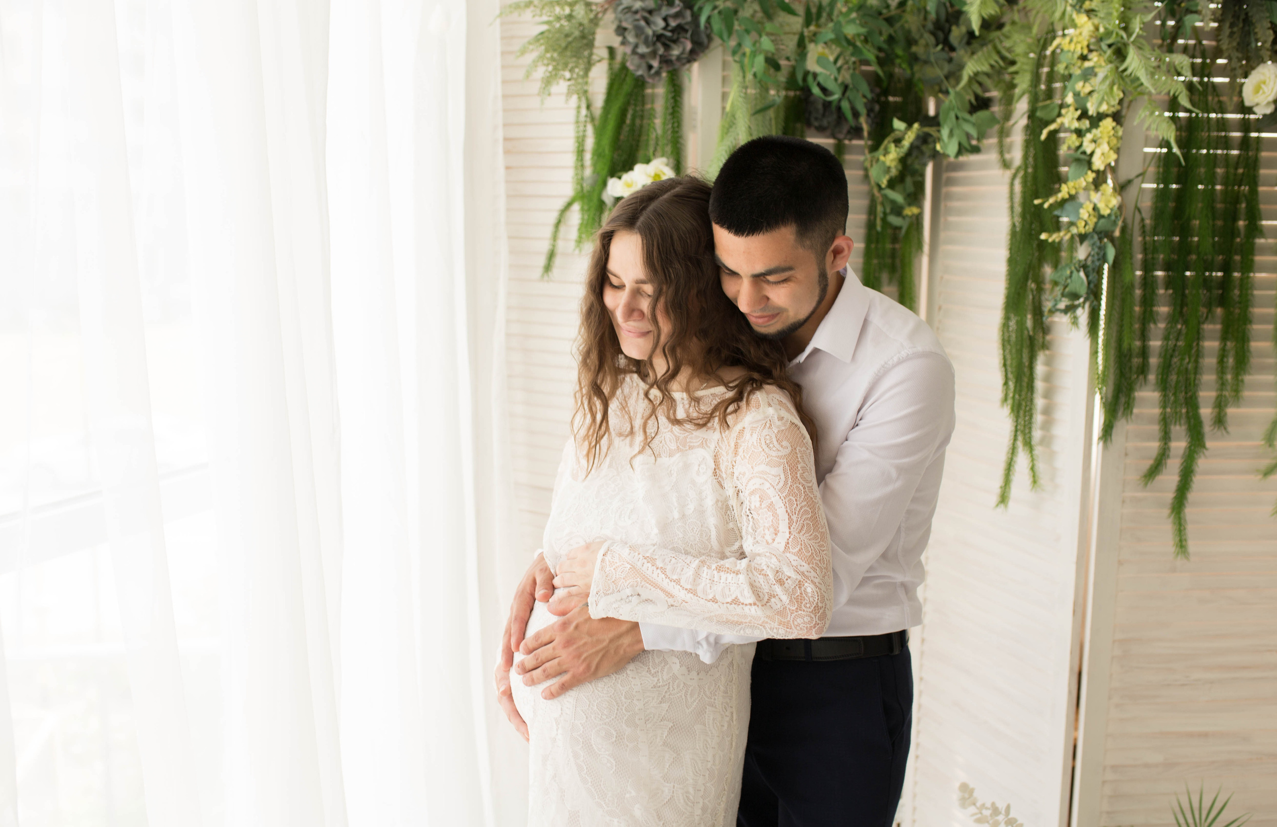 В ожидании. Фотограф новорождённых малышей и детский фотограф В Казани Лана Максим