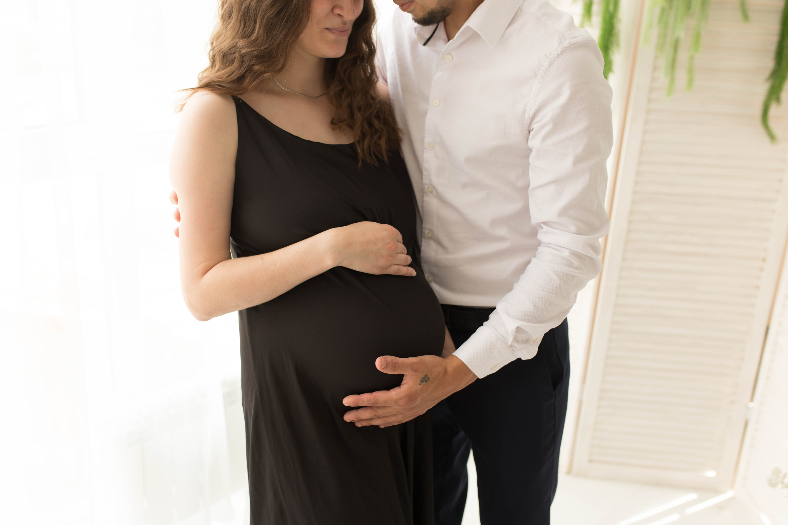 В ожидании. Фотограф новорождённых малышей и детский фотограф В Казани Лана Максим
