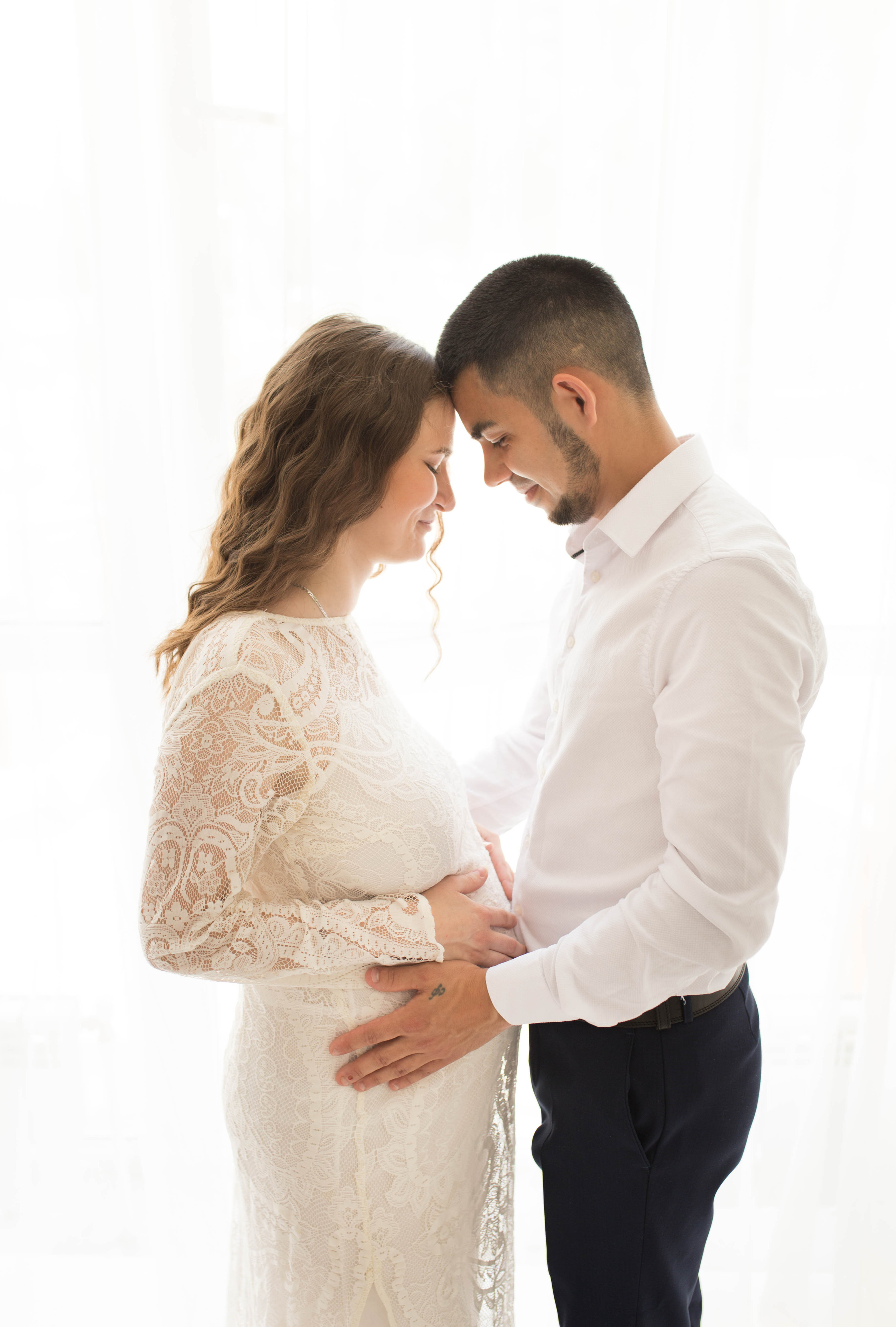 В ожидании. Фотограф новорождённых малышей и детский фотограф В Казани Лана Максим