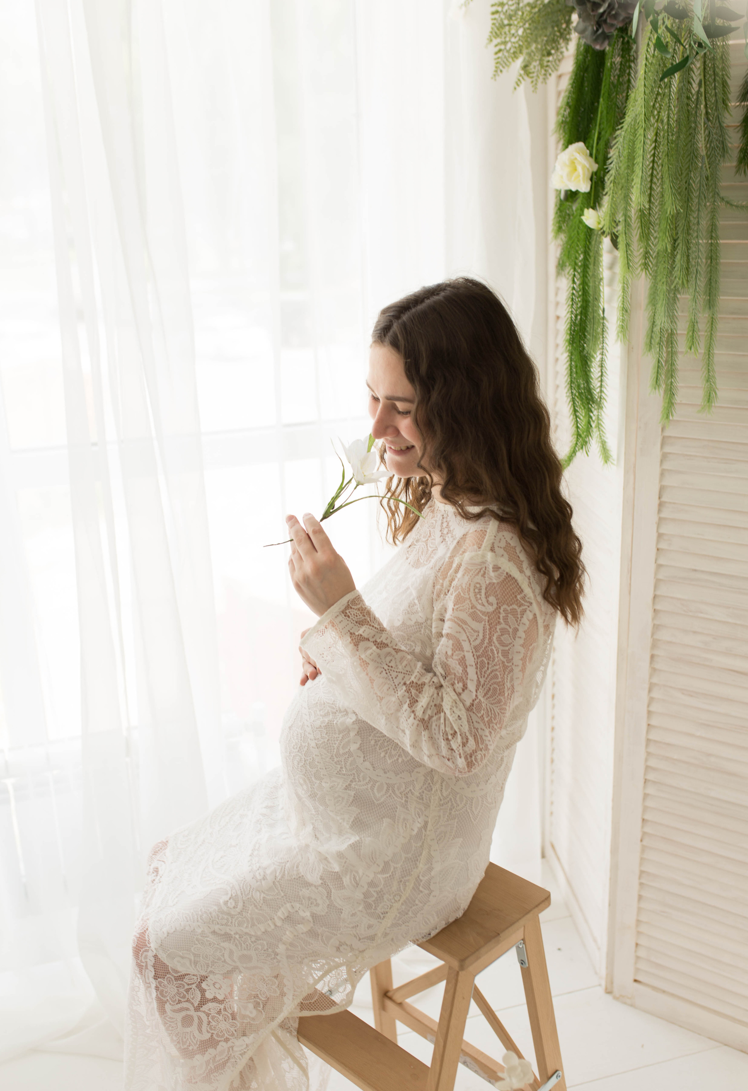 В ожидании. Фотограф новорождённых малышей и детский фотограф В Казани Лана Максим