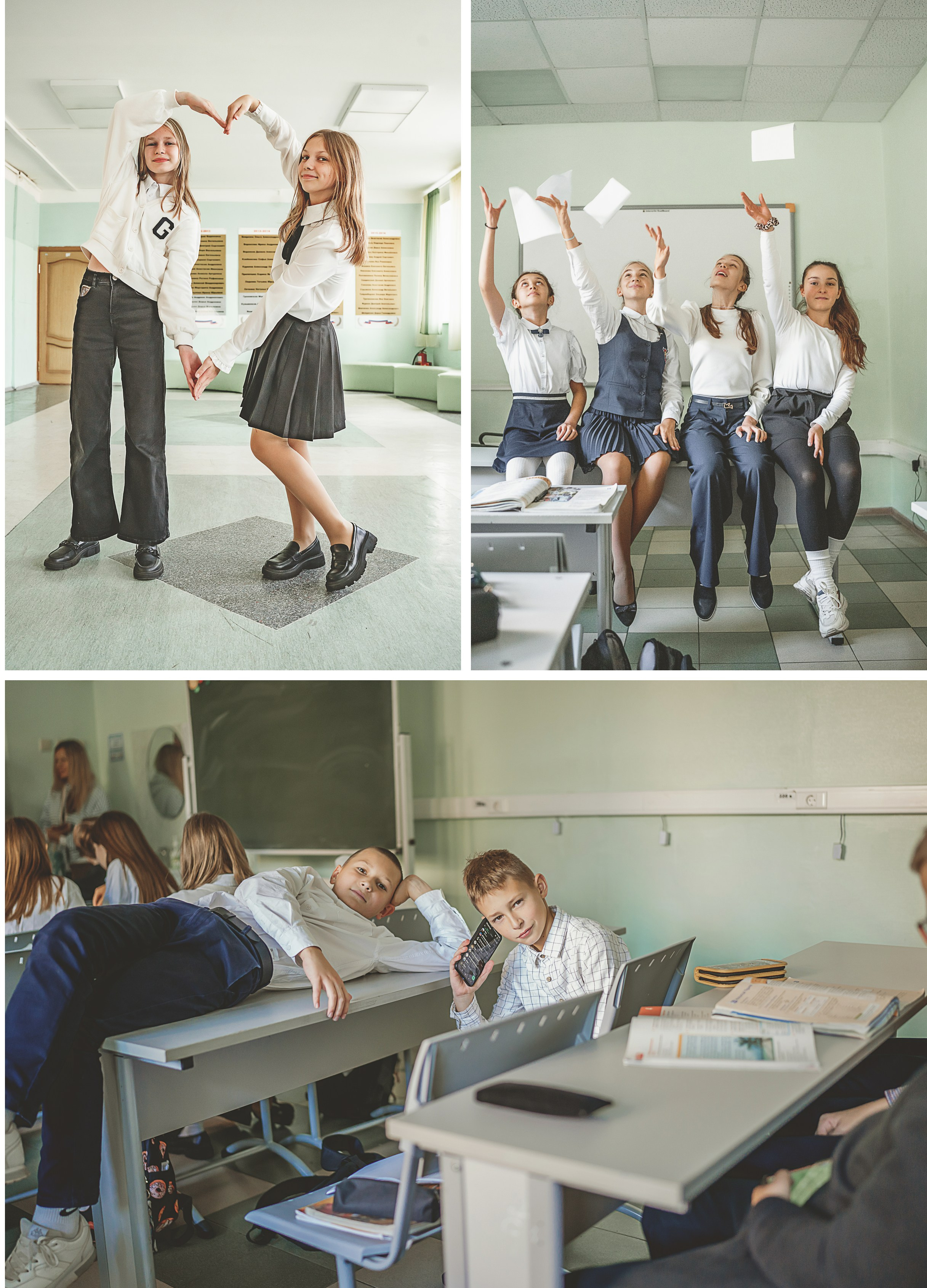 6-й класс. Школьные и выпускные альбомы. Фотограф Елена Голицина