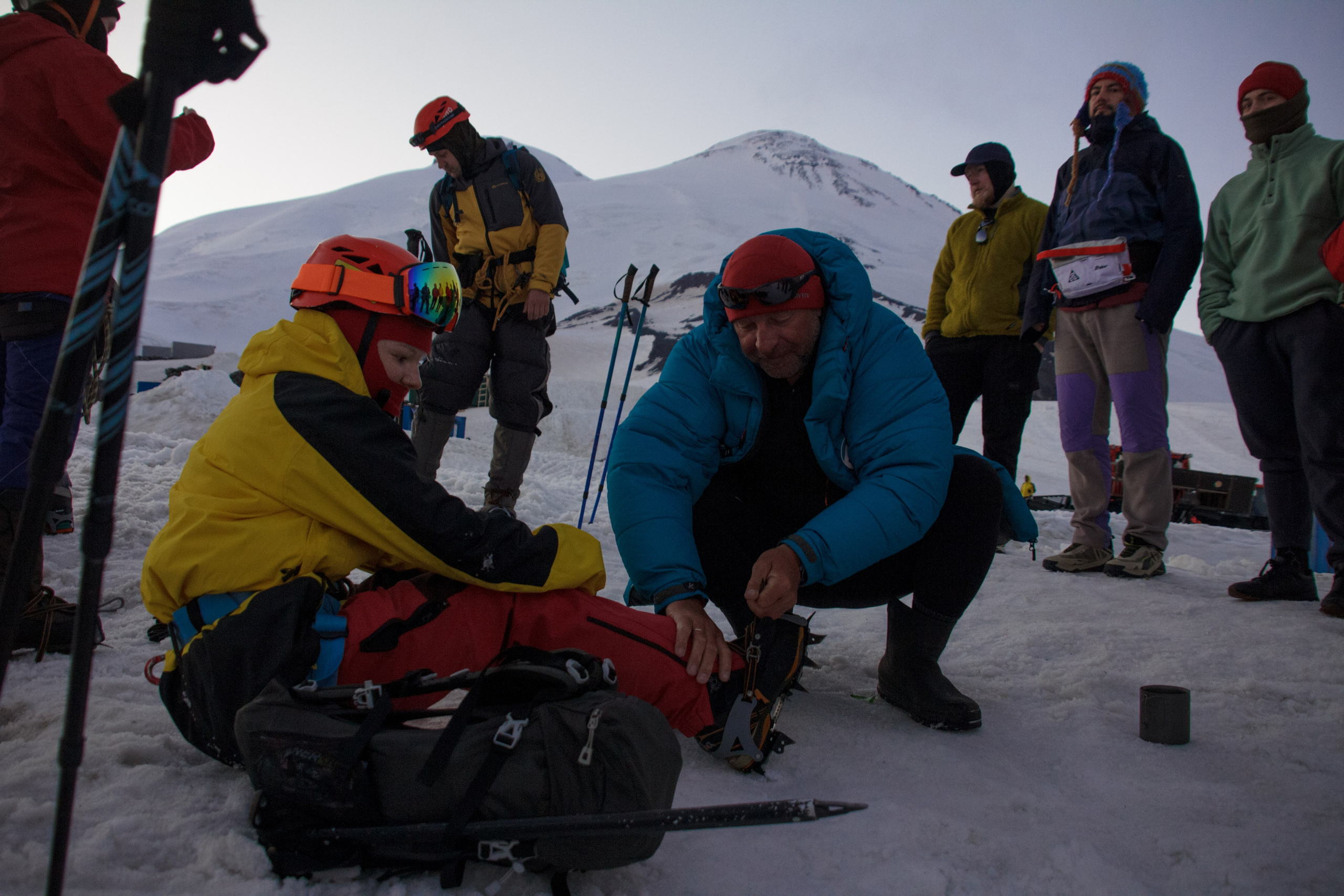 Восхождение на Эльбрус (пример съемки). Фотограф Котий Даниил