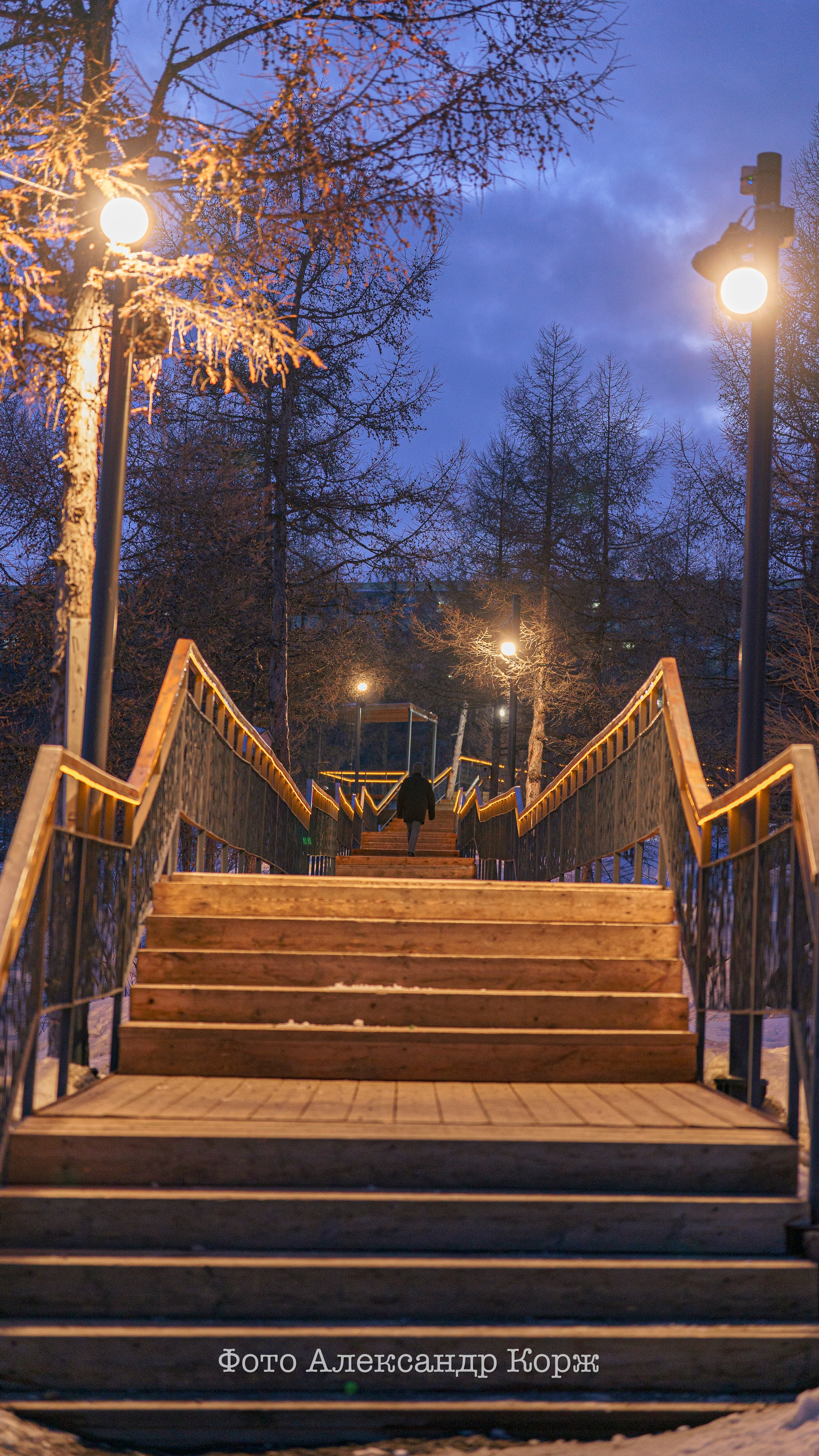 Вечерний Айхал, Фотографии Айхала. Фотографии и видеосъемка, Айхал, Удачный, Якутия. фотограф в Айхале