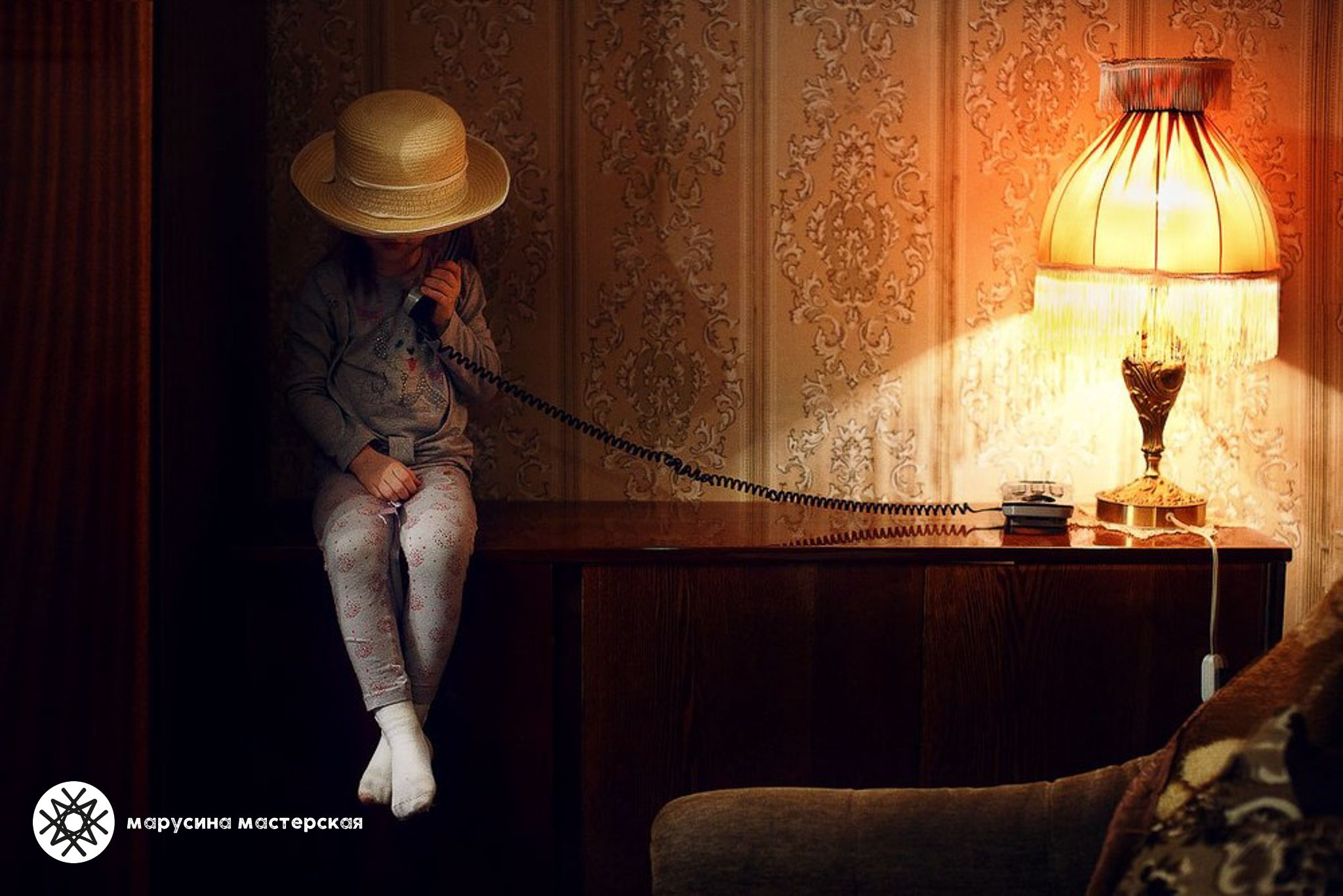 Фотография с проработанной композицией и светом