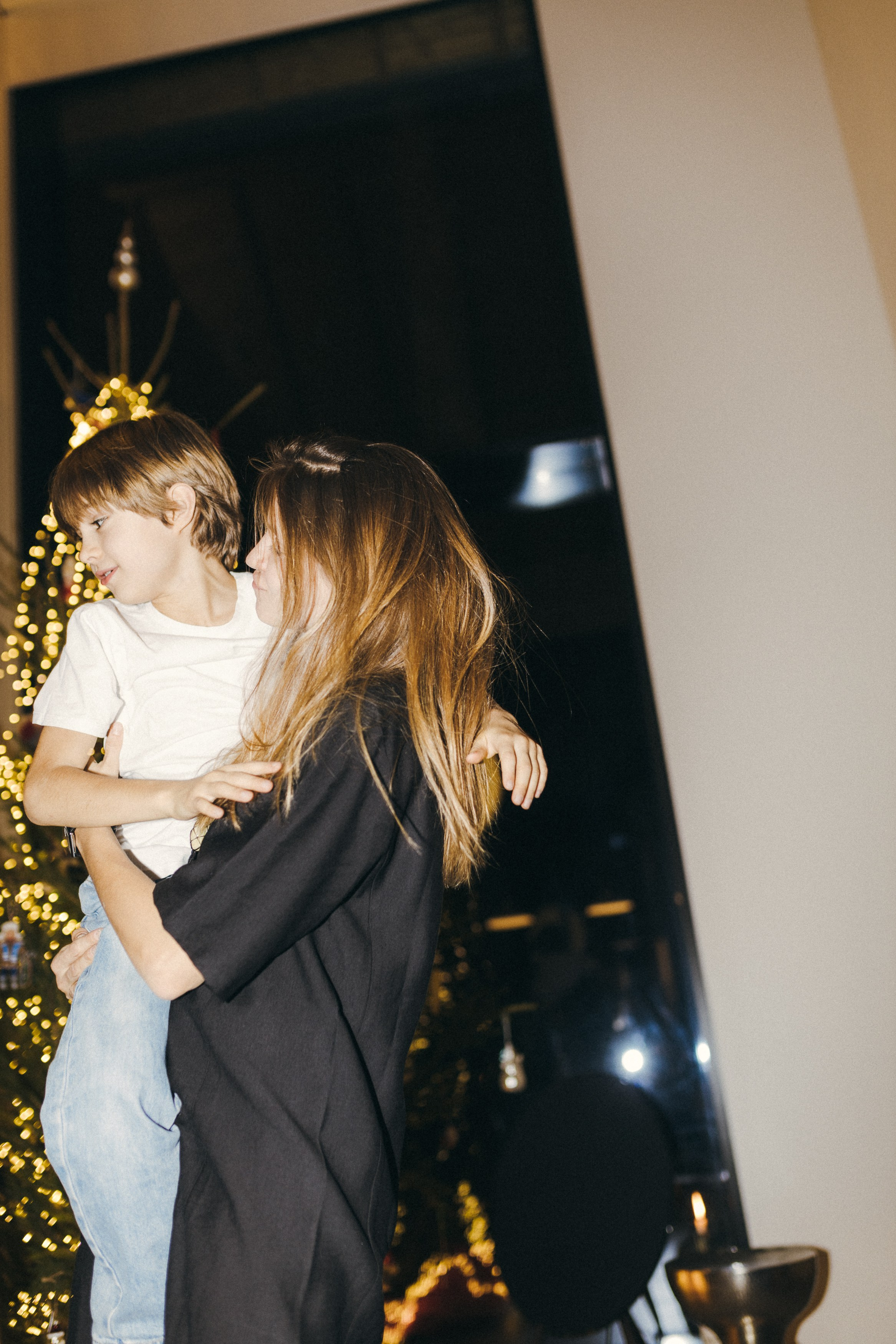 Новогодний семейный ужин. Семейный фотограф Маша Тимофеева | Москва