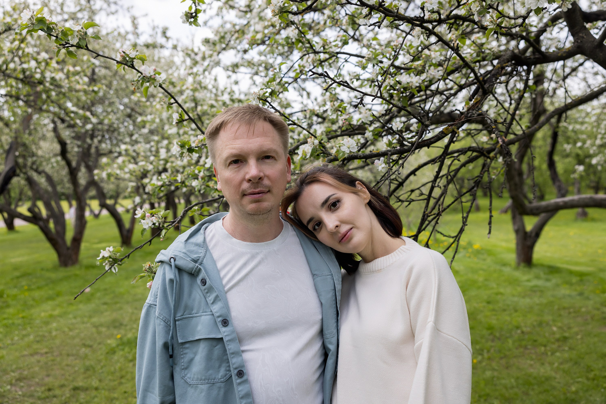 Съемка в цветущих садах. Фотограф в Москве Ольга Олейникова