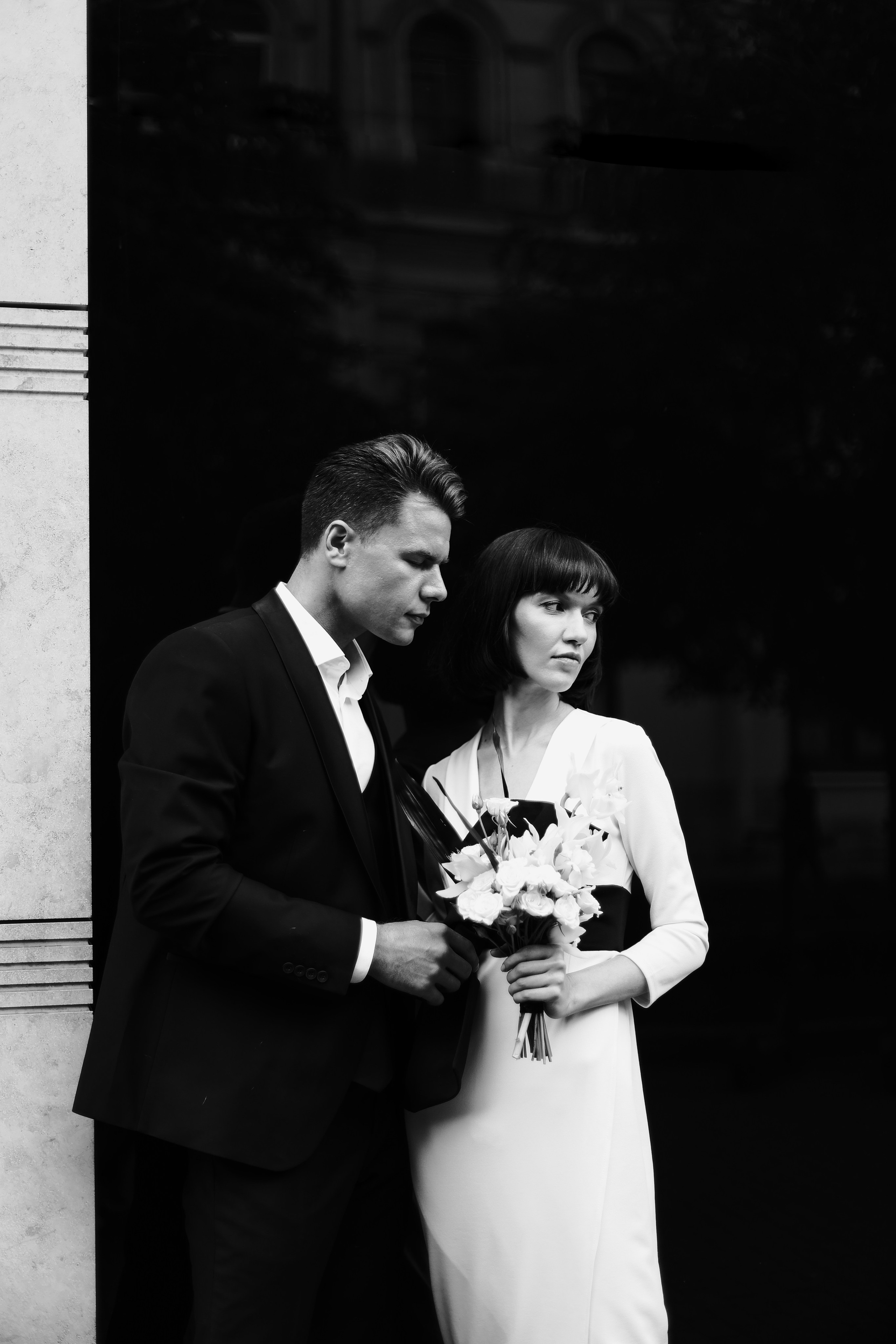 Свадебная прогулка с далматинцами. Свадебный и love story фотограф в Санкт-Петербурге (Спб) Natali Iva