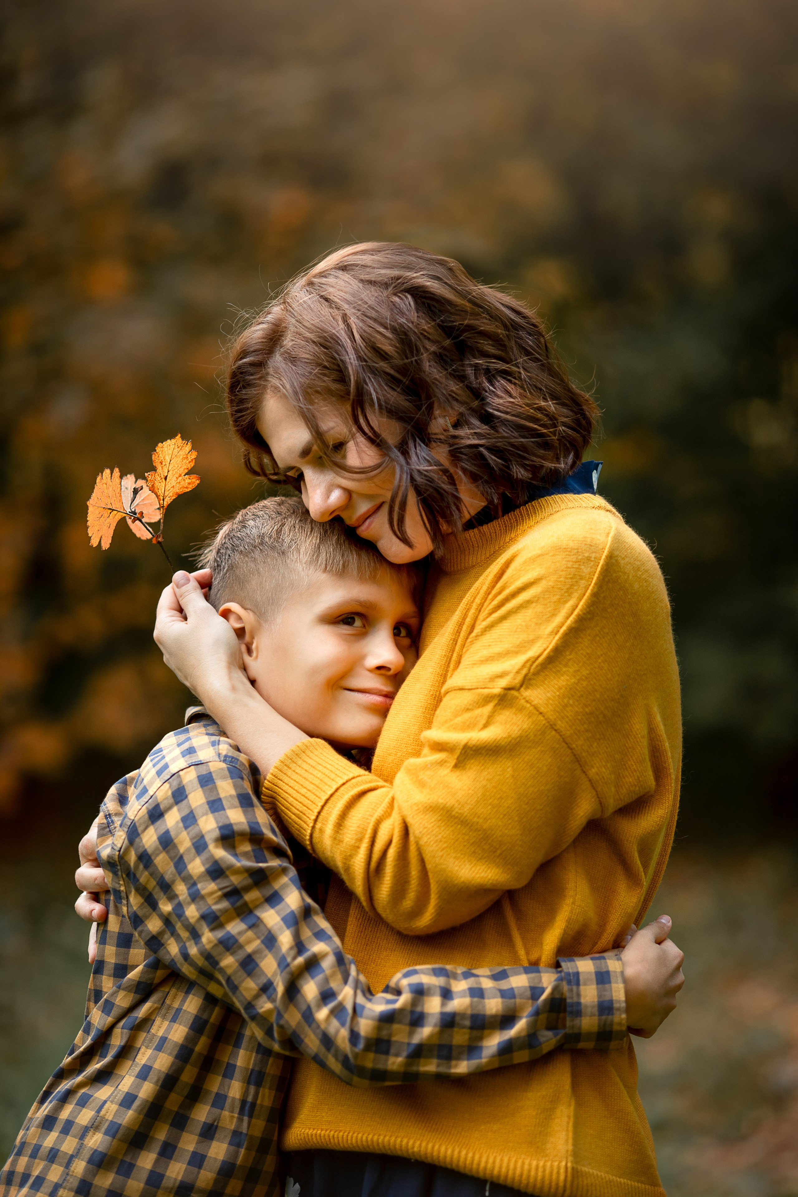 Тёплая осень. Детский и семейный фотограф в Красноярске Елена Коровкина