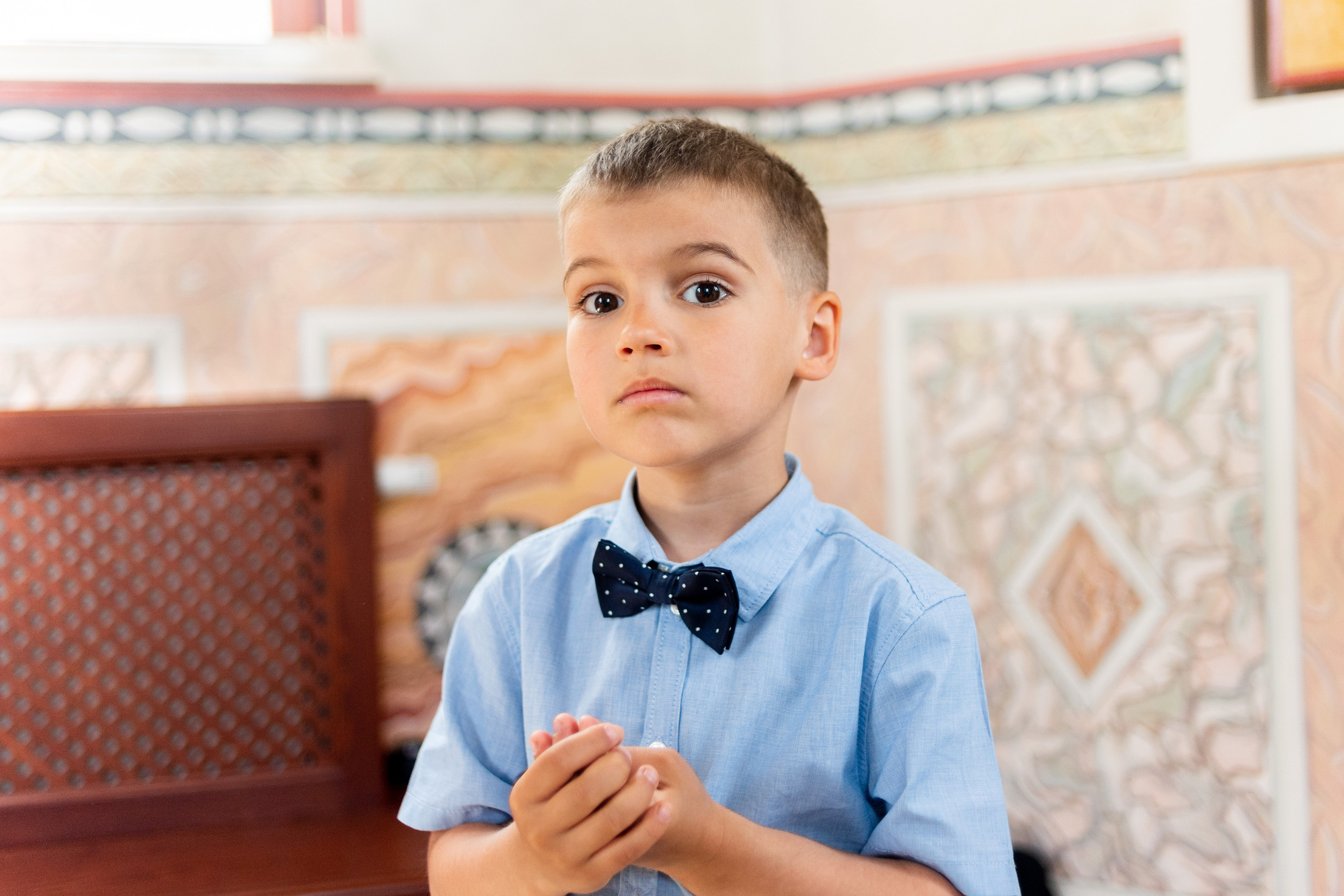 Крещение Ники. Фотограф Юлия Попова