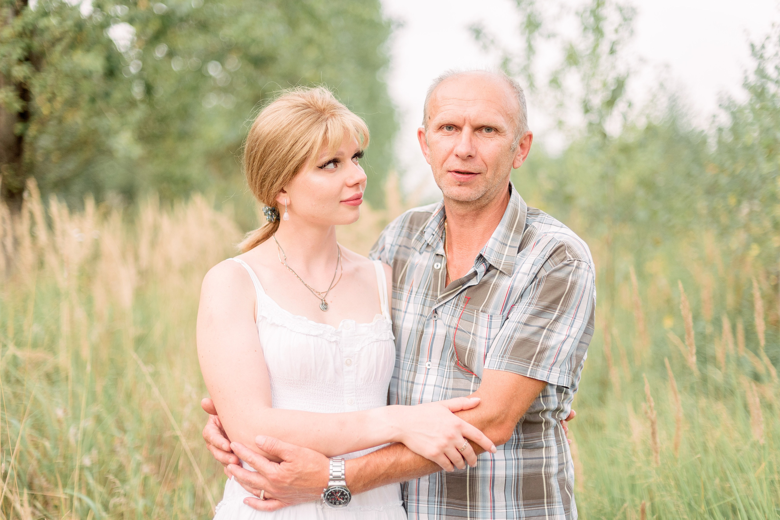 В поле. Фотограф Юлия Попова