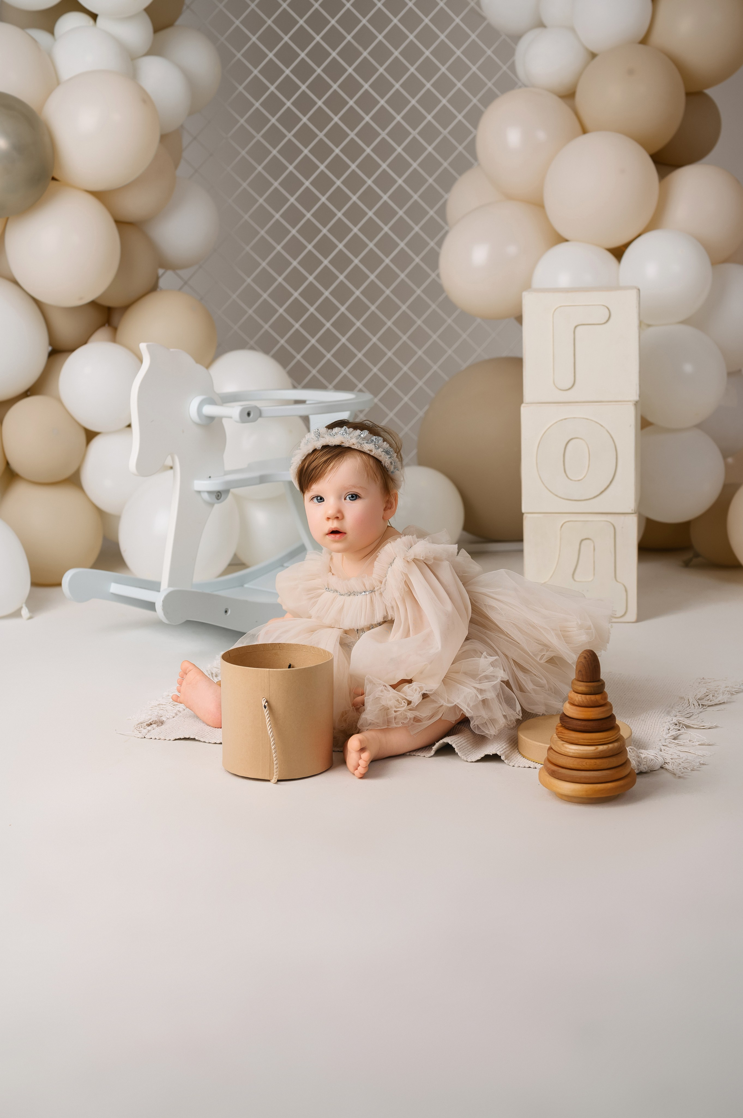 Платье 1-2 года. Детская и семейная фотостудия в Калининграде