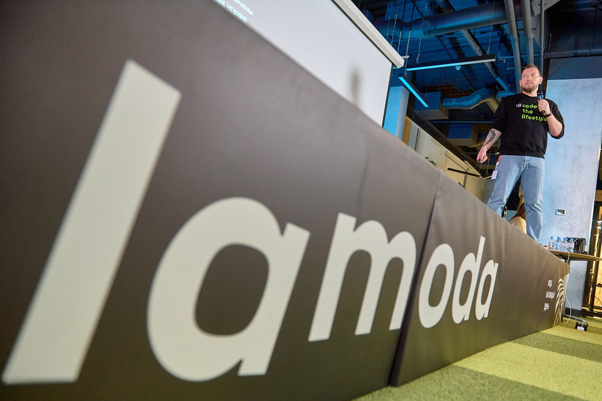 GoLang митап в Lamoda. Репортажный фотограф в Москве Вадим Францев