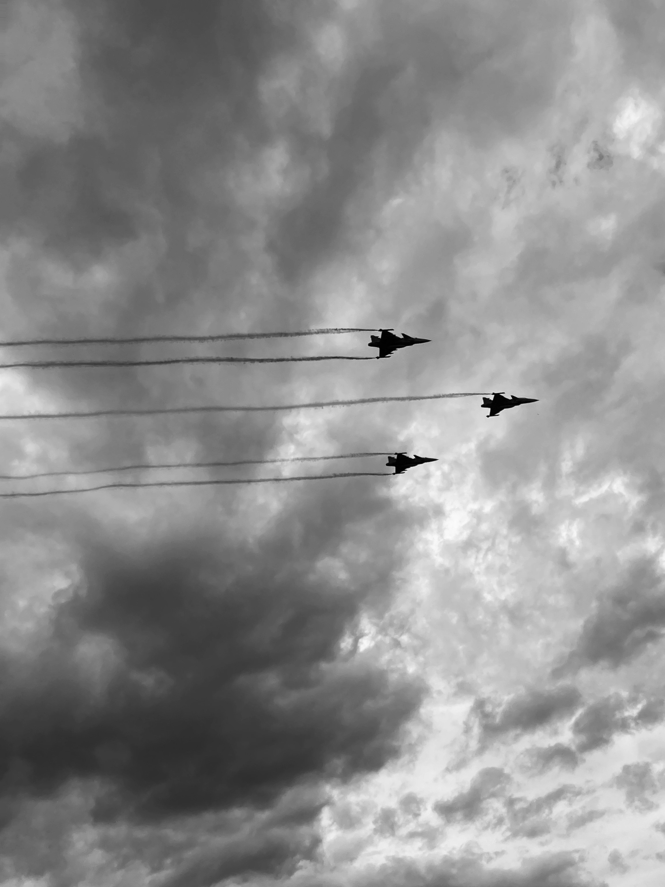 Gripens in the Budapest sky