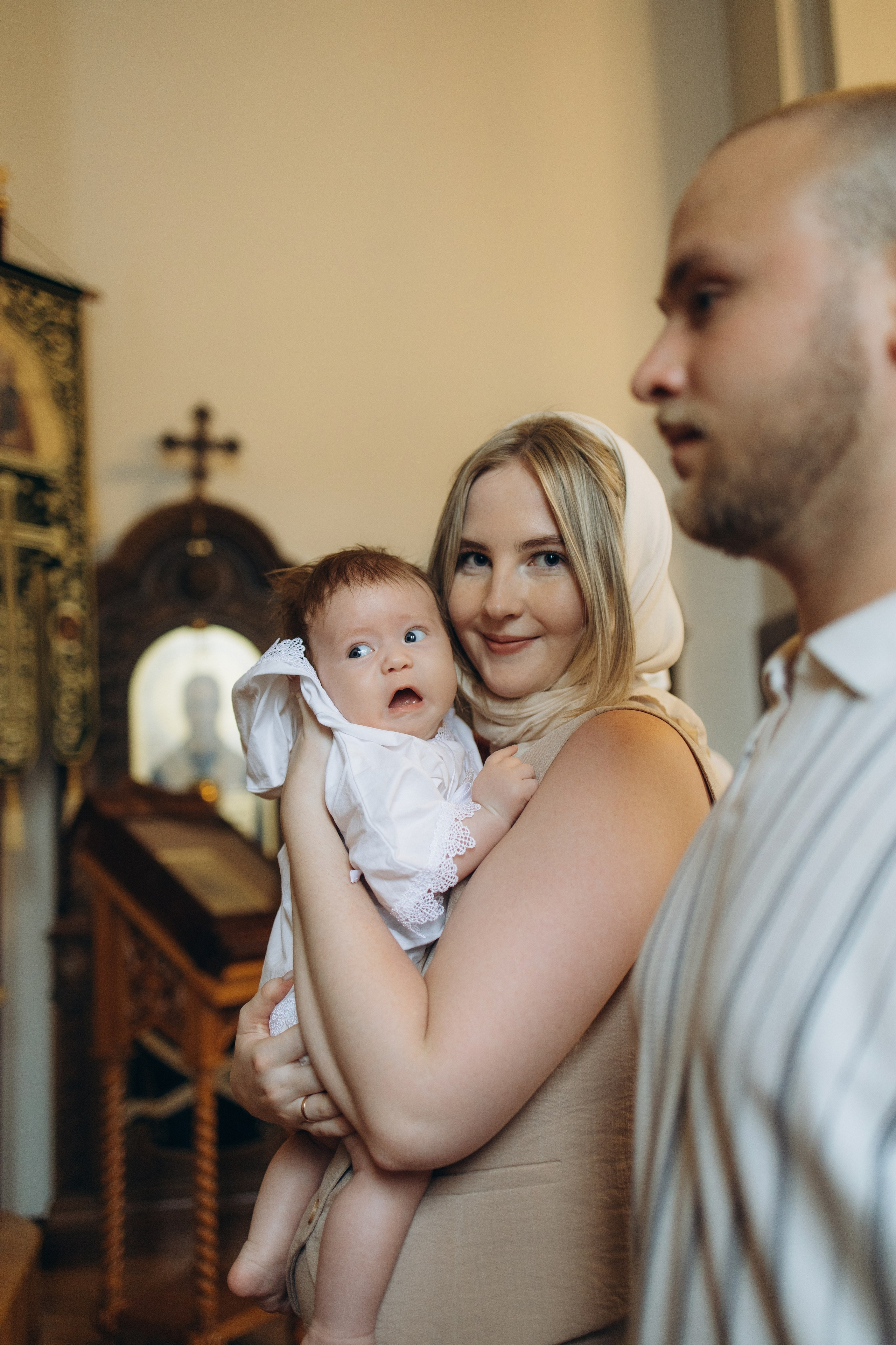 Крещение Александра. Самый теплый фотограф в Краснодаре Рябоконь Ксения