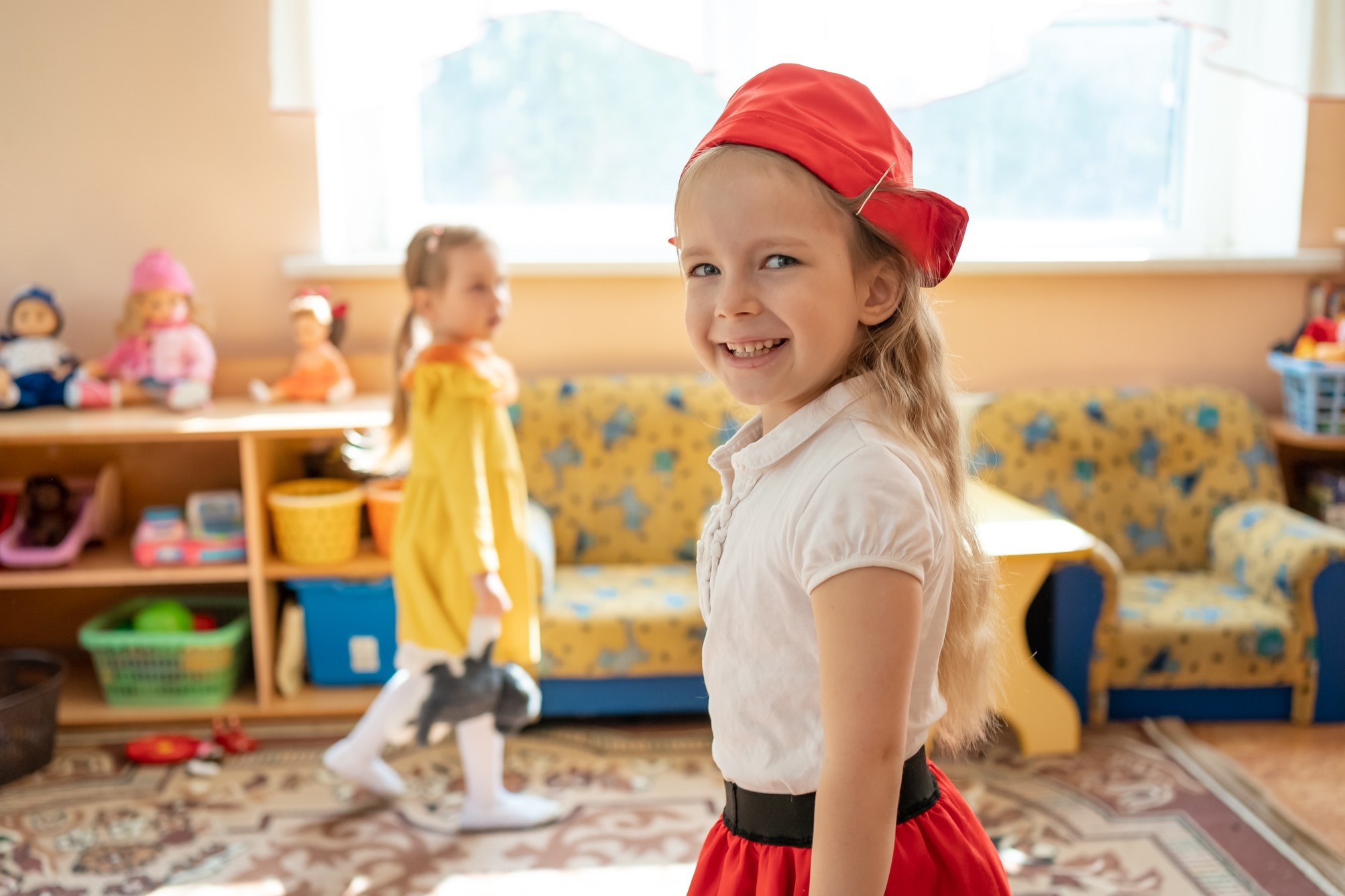 Детский садик. Семейный фотограф Варвара Сорока в городе Москве