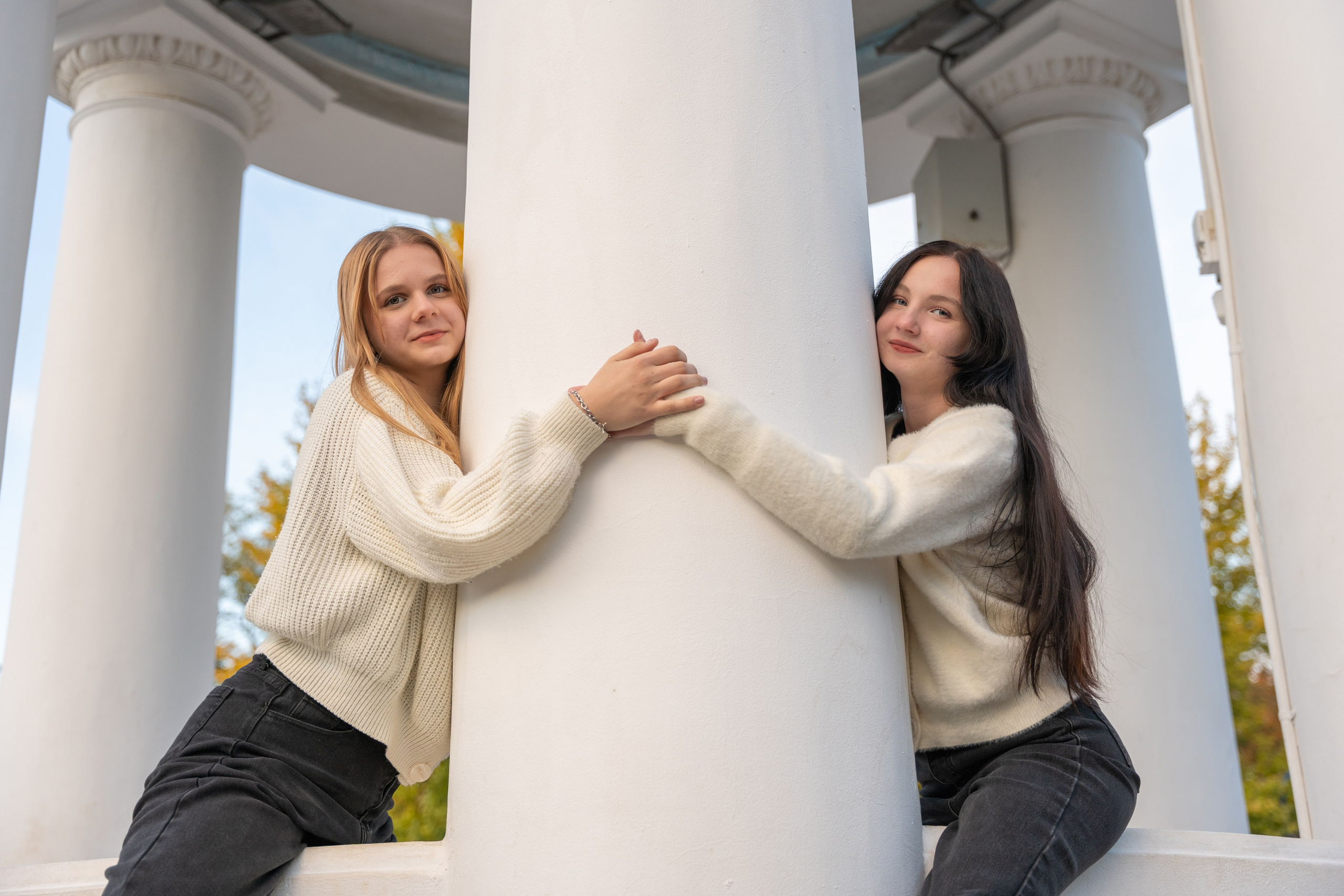 Золотая дружба в осенних красках. Фотограф |Ленинск, Волжский, Волгоград| Наталья Савилова