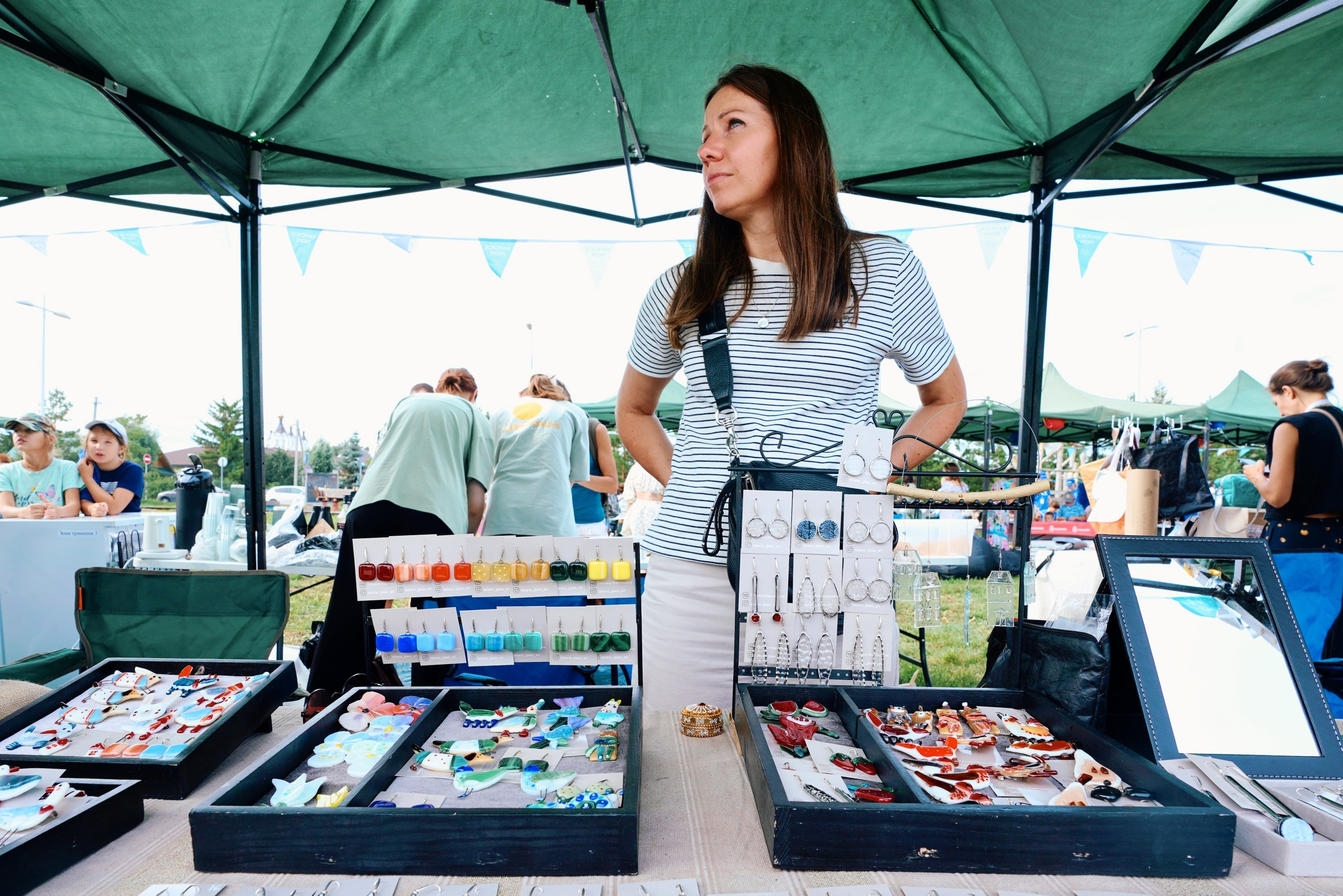 Пляжный маркет 2024, г. Лаишево. Фотограф Казань