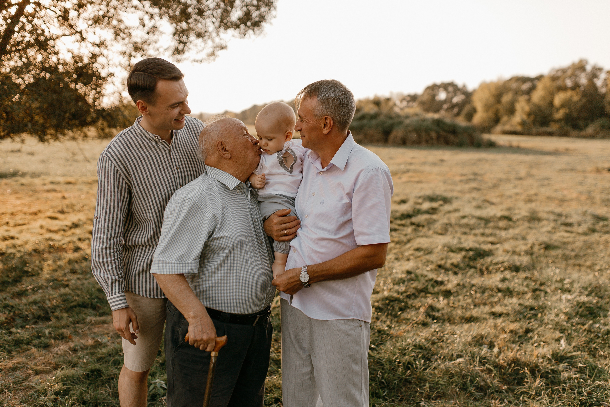 4 поколения. Семейный фотограф Губкин/Старый Оскол