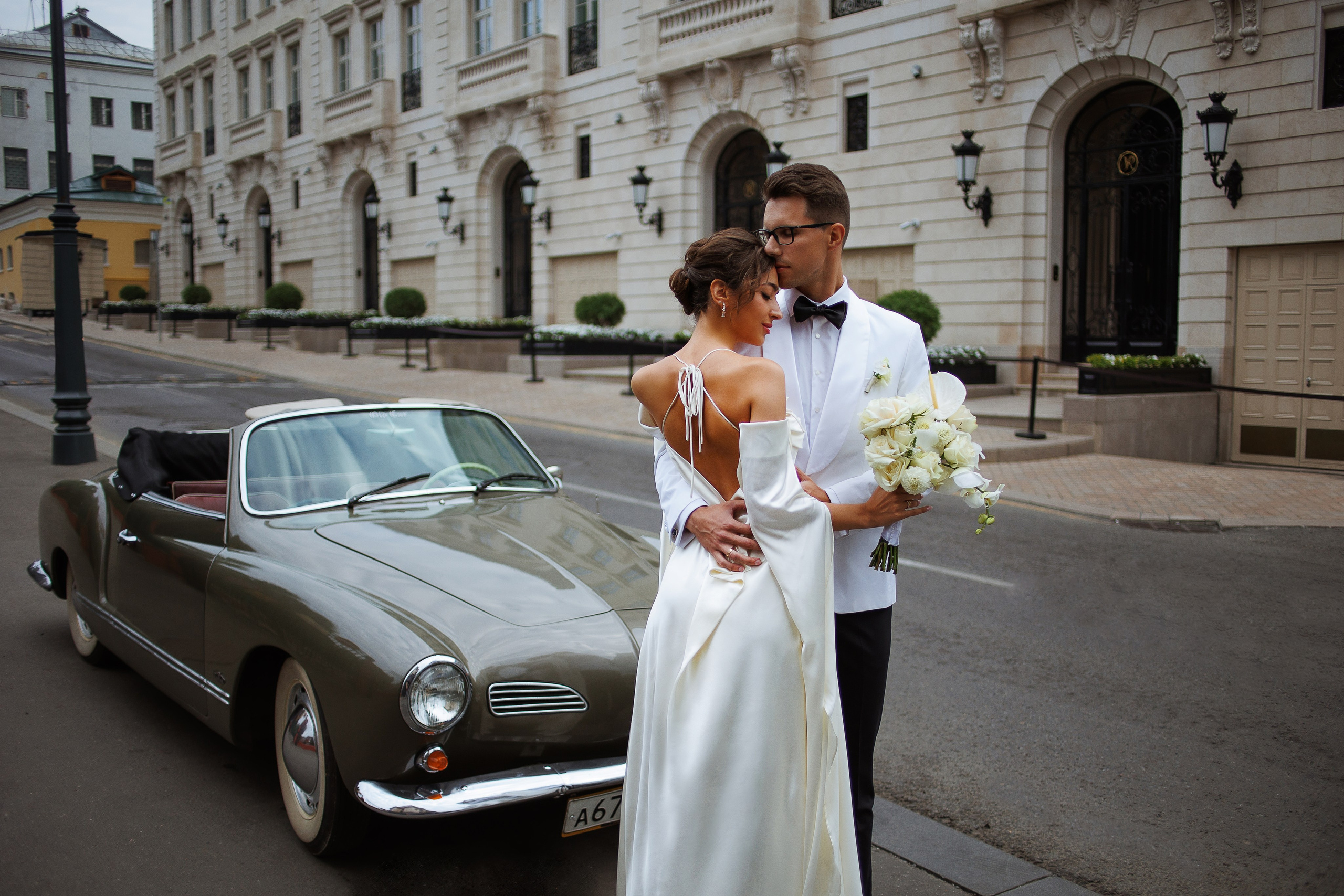 Ретро машина Анна и Владислав. Марковкина КрисТина