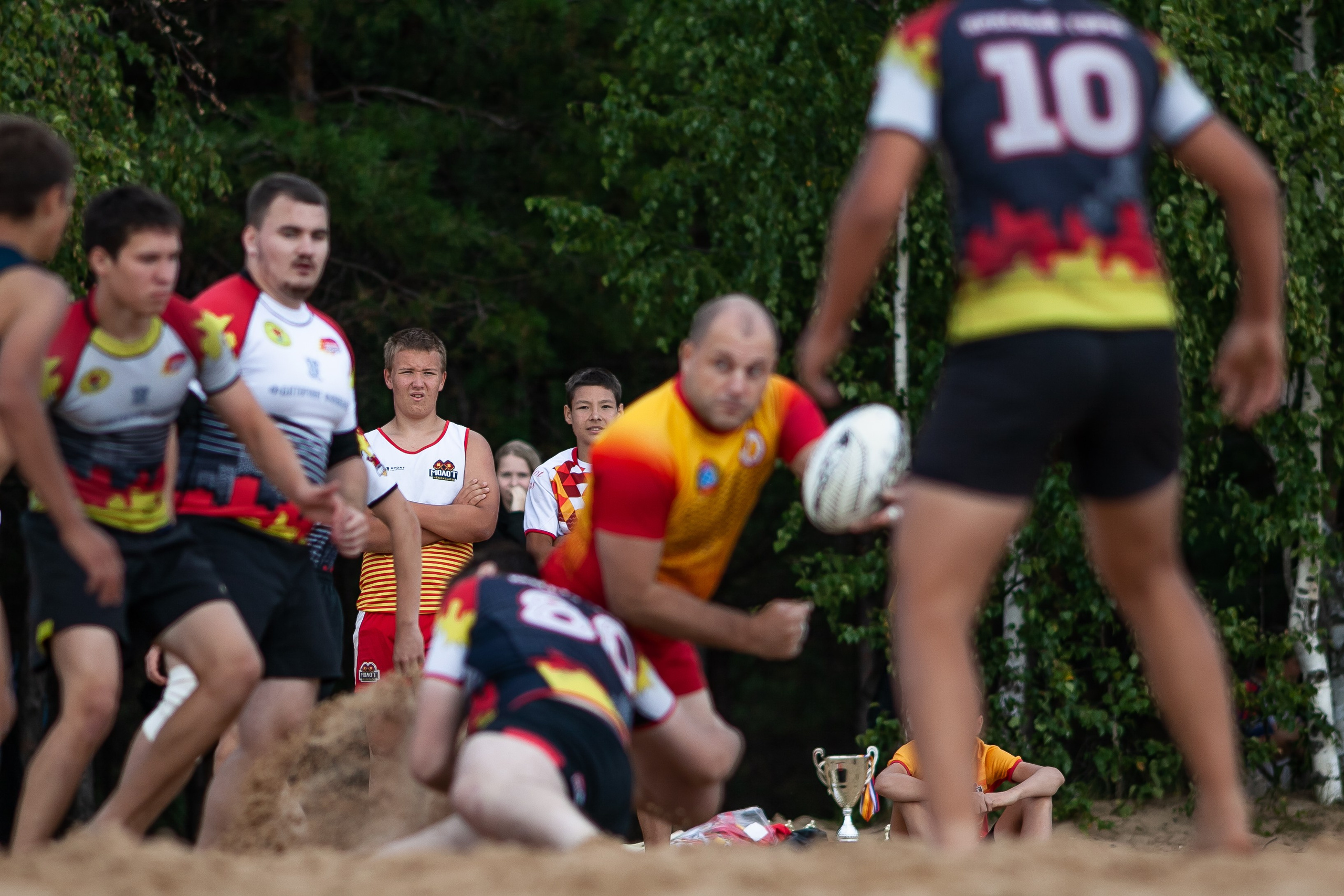 «Кубок «Молота» по пляжному Регби. Фотография