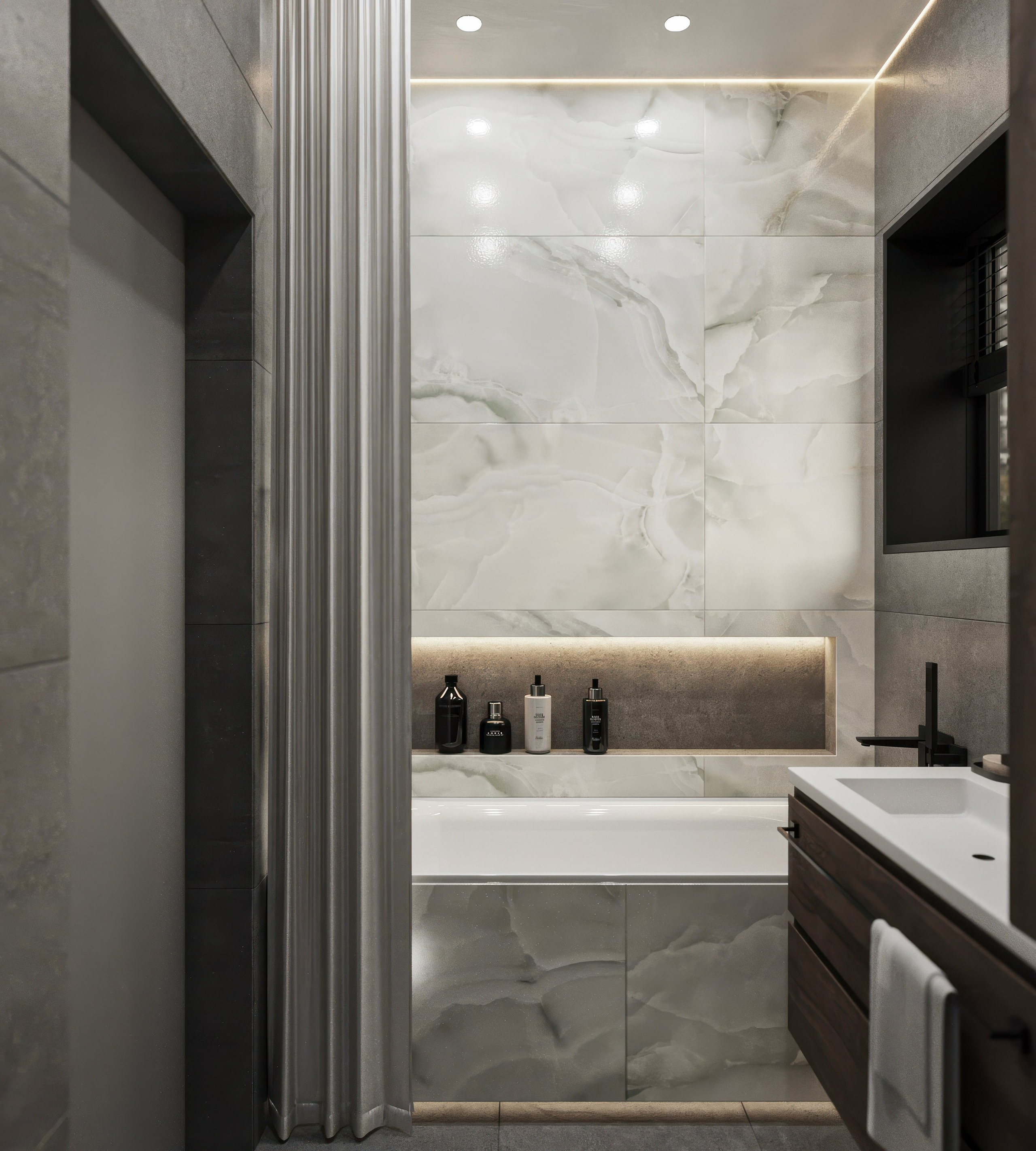 КП Гармония. Площадь 107 кв. м. Дизайнер интерьера в Новосибирске_Елена Сергеева