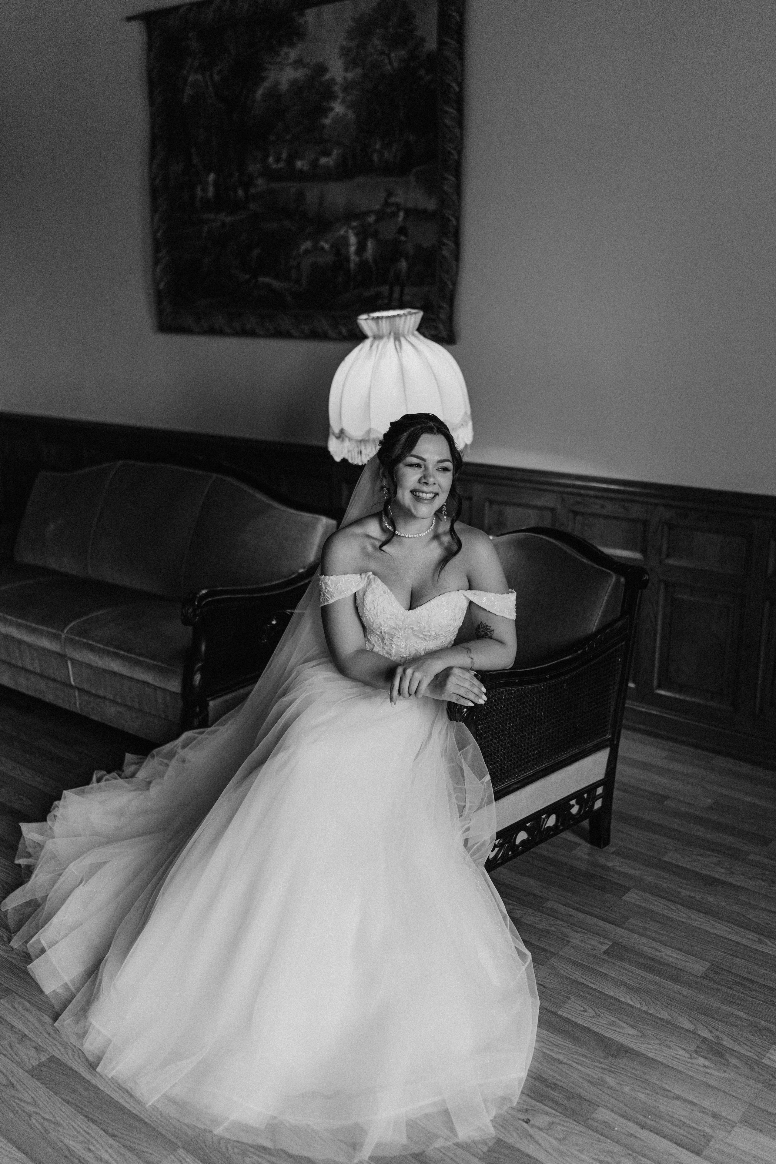 Свадебная фотосессия в студии. Федосова Елизавета. Свадебный фотограф в СПб.