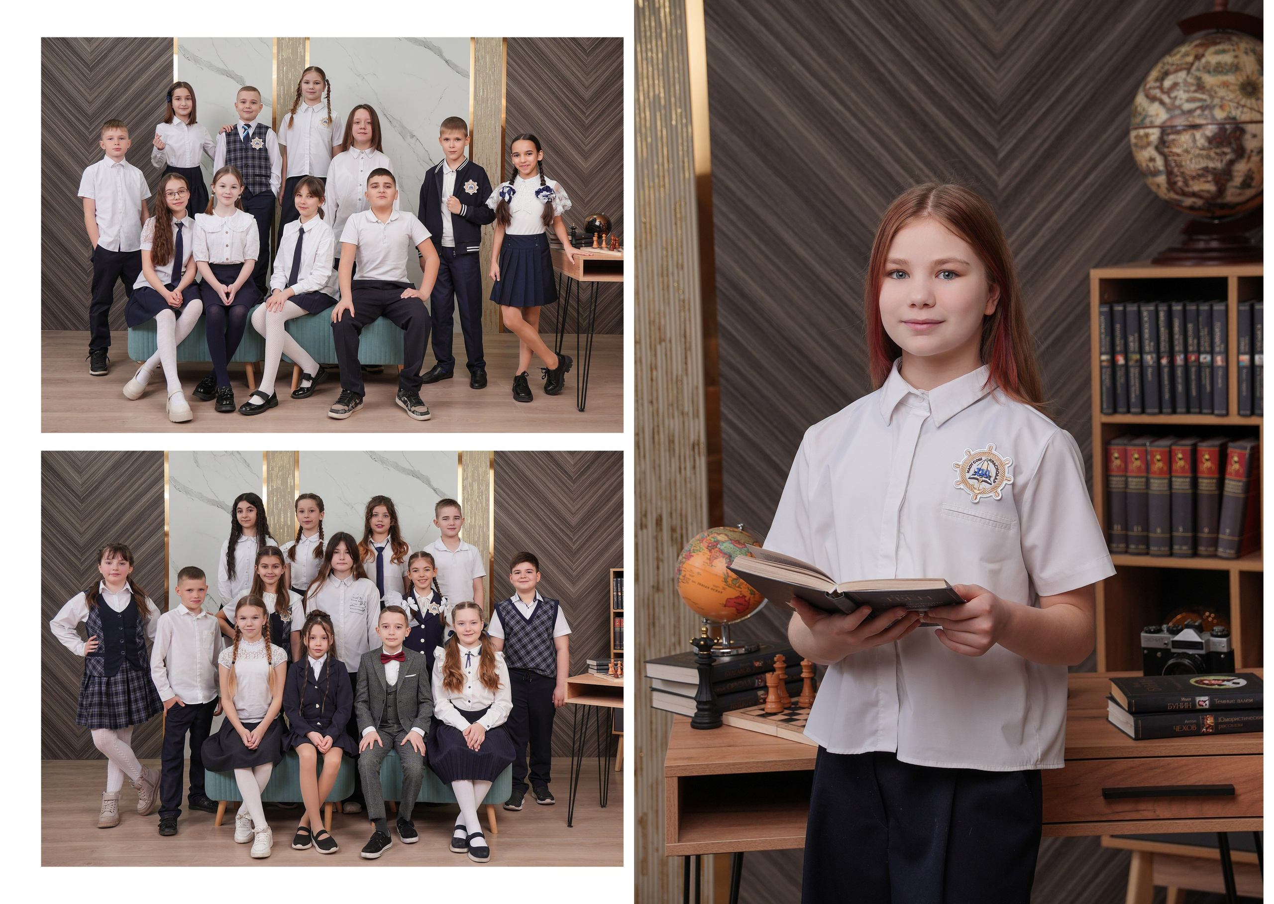 ШКОЛА 110 4 Г. Красивый выпускной альбом в Краснодаре