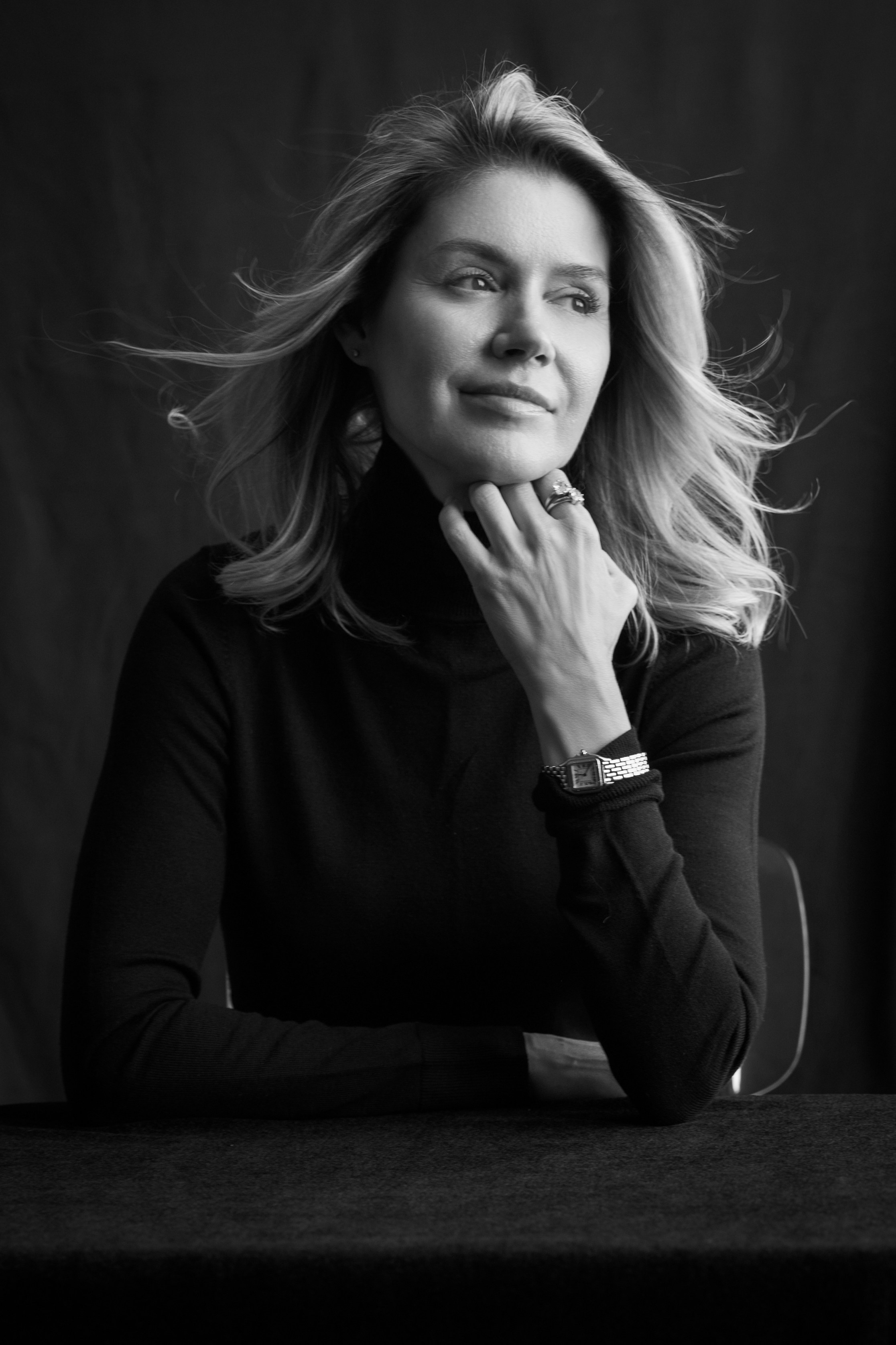 Черно-белая портретная фотосессия. Портретный фотограф в Москве Казьмина Олеся