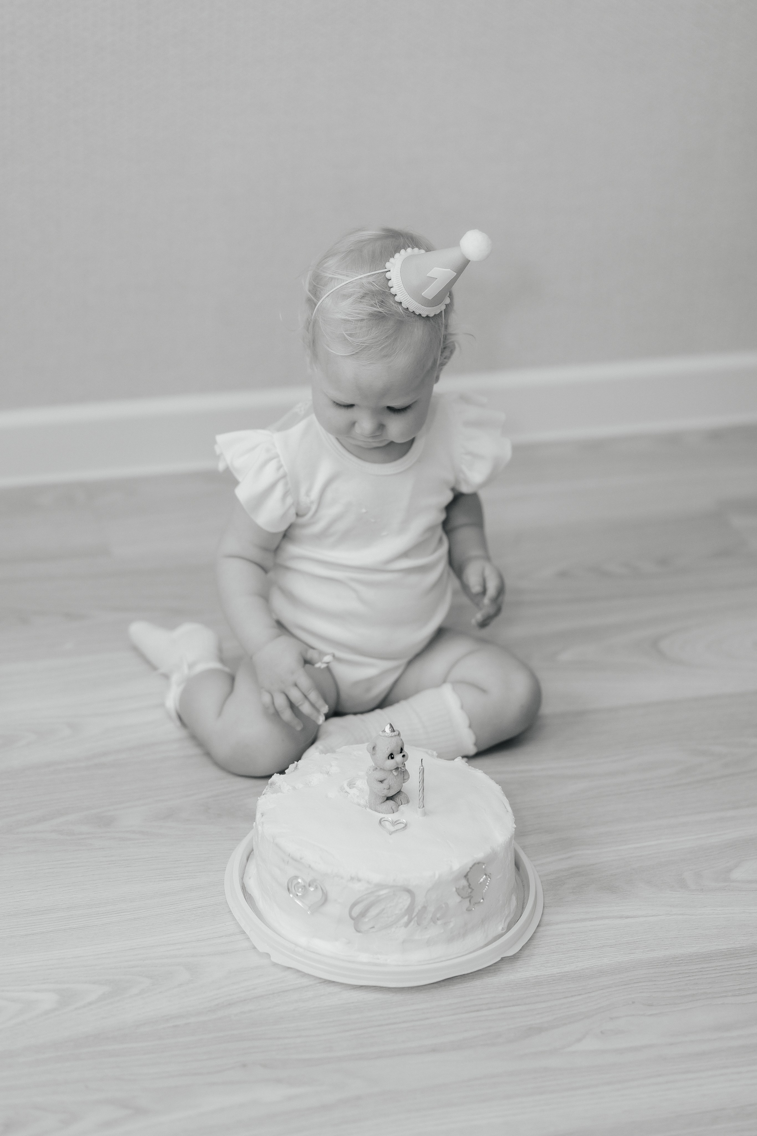 1 годик Еве (домашняя съемка). Профессиональный фотограф Кристина Искусных. Талдом- Москва