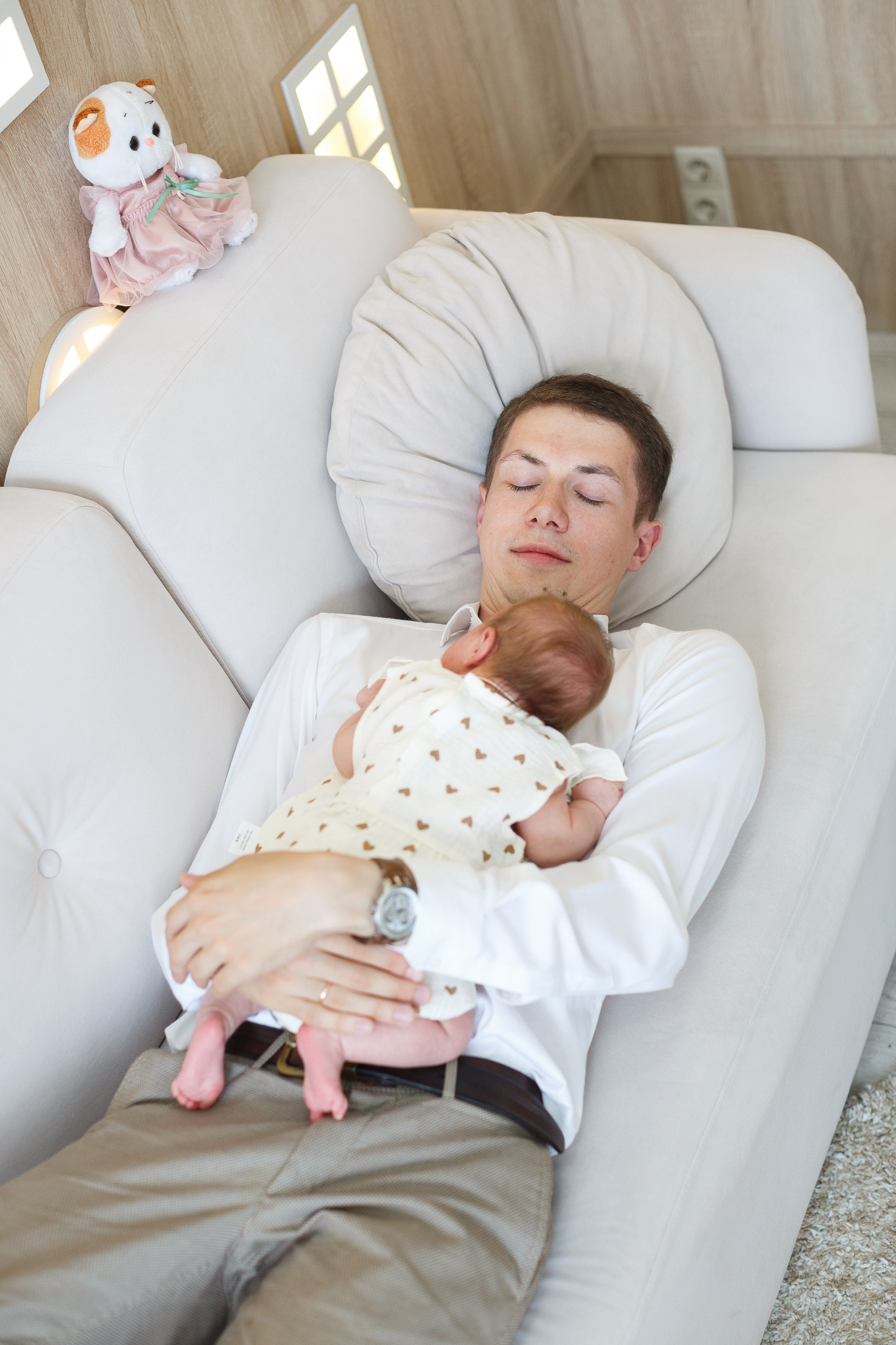 Фотосессия для семьи в студии