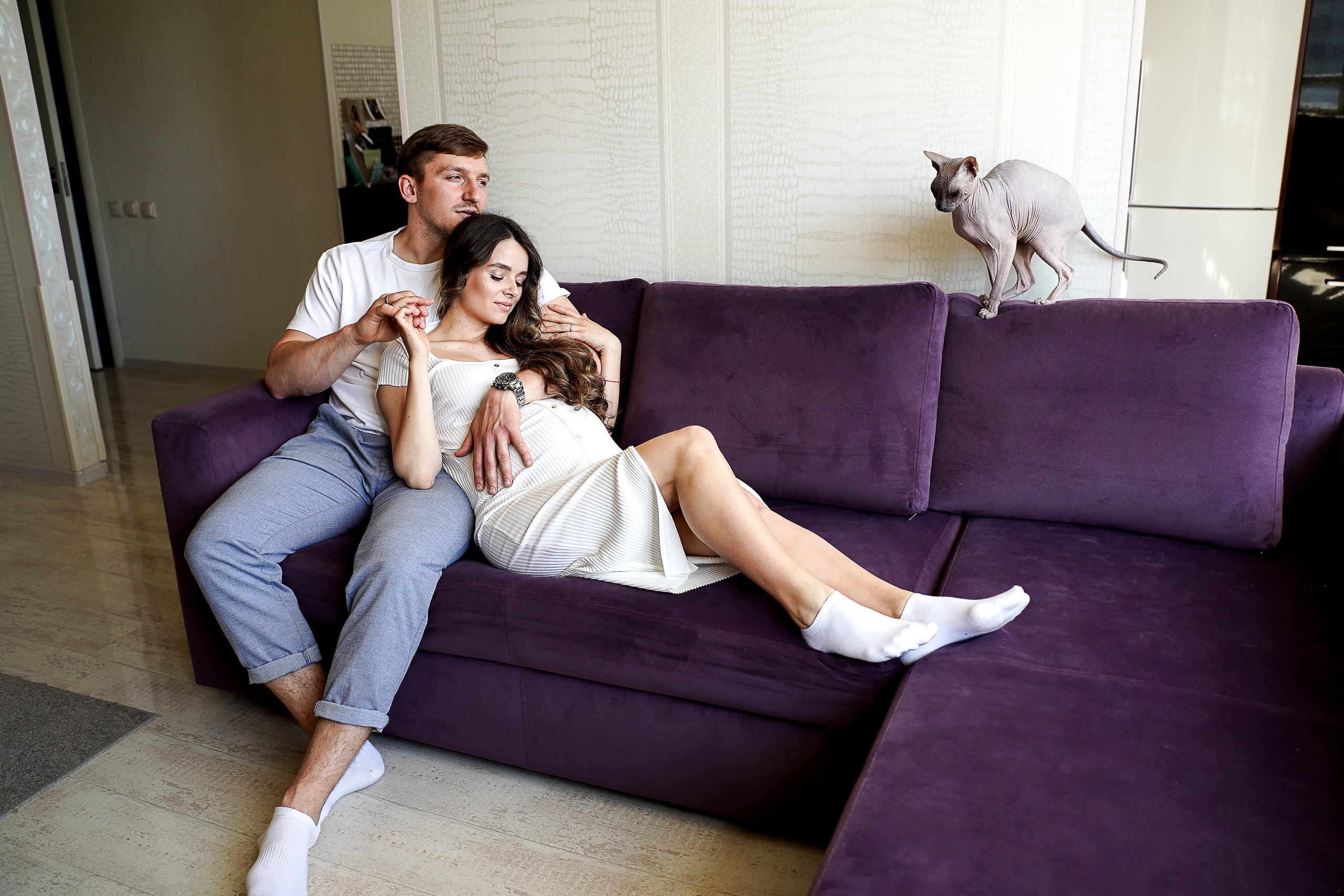 Ангелина и Антон. Фотограф на роды Москва Ольга Летучева