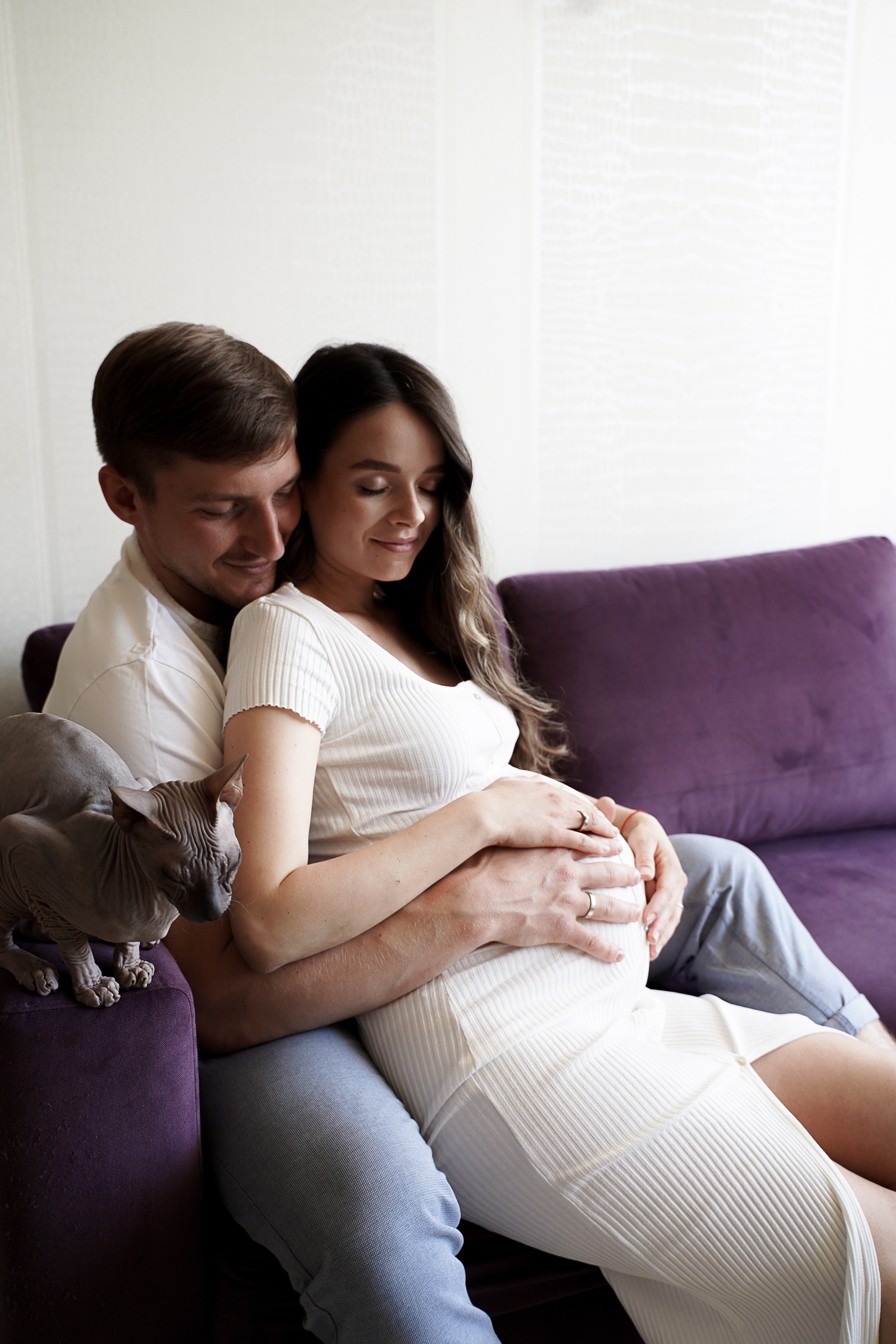 Ангелина и Антон. Фотограф на роды Москва Ольга Летучева