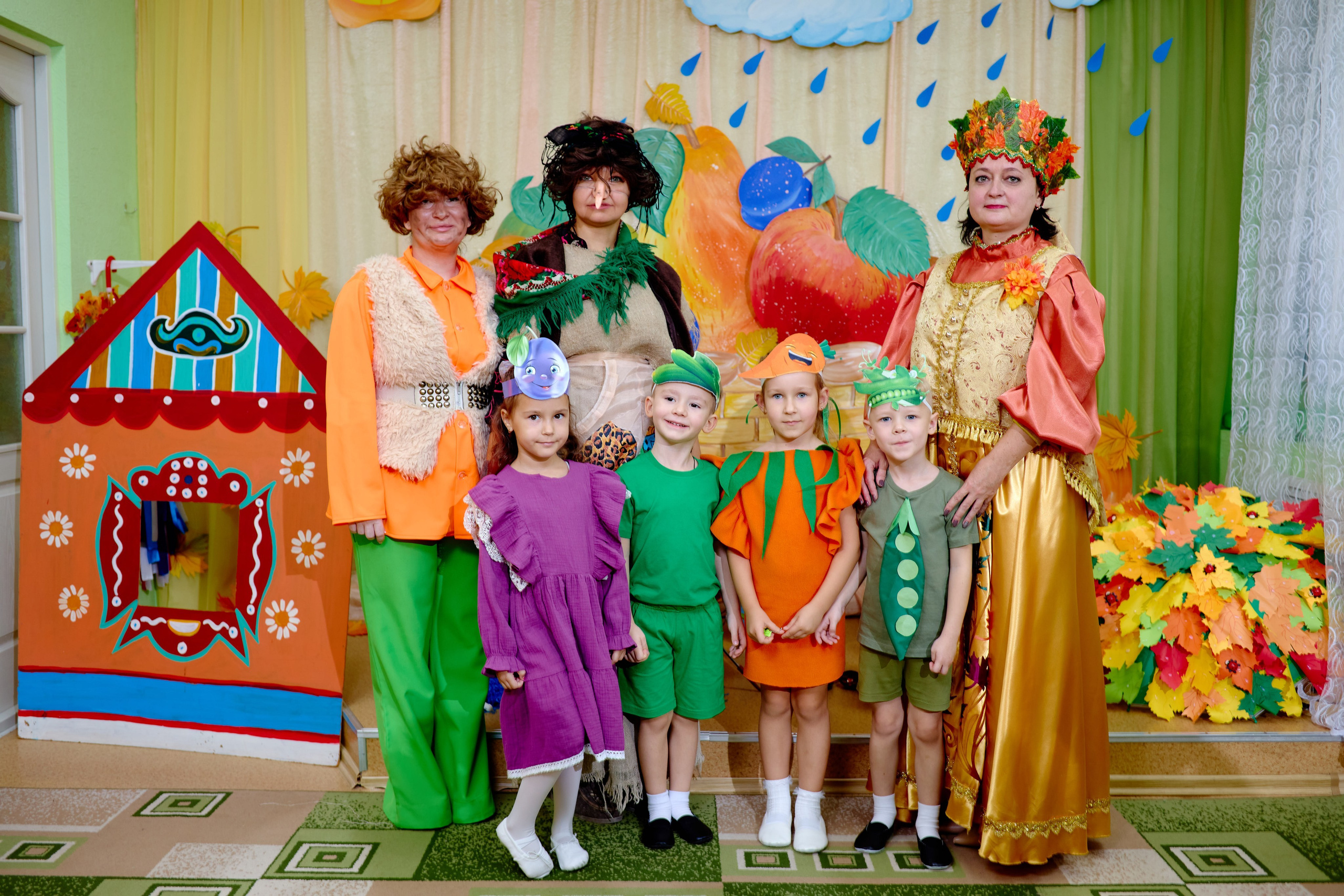 Сьемка Праздника Осени в детском саду Таганрог