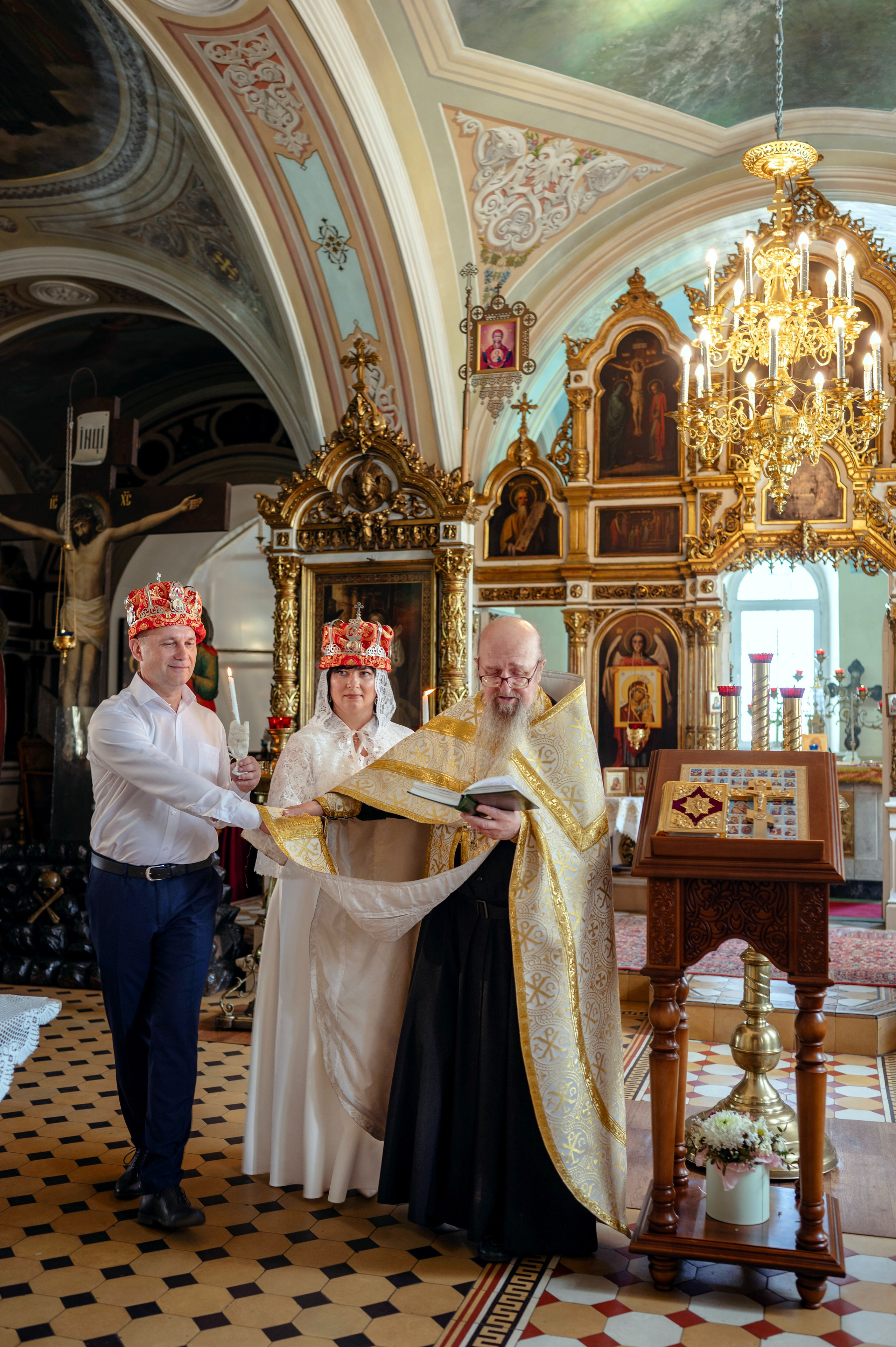 Венчание Владимира и Натальи. Семейный фотограф в г. Воскресенск Наталия Молева