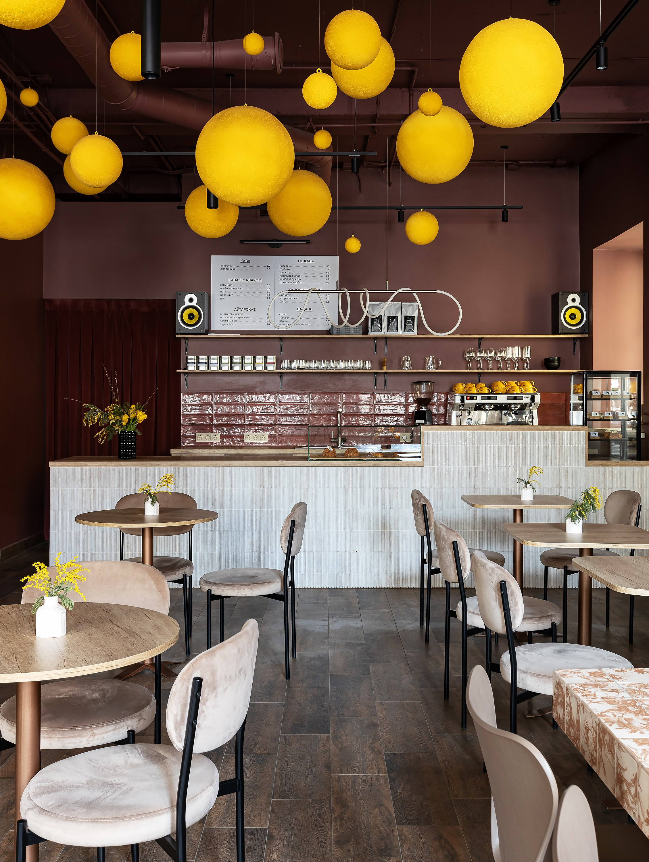 Кофейня «VARKA» Раковская. Дизайн: Екатерина Успенская