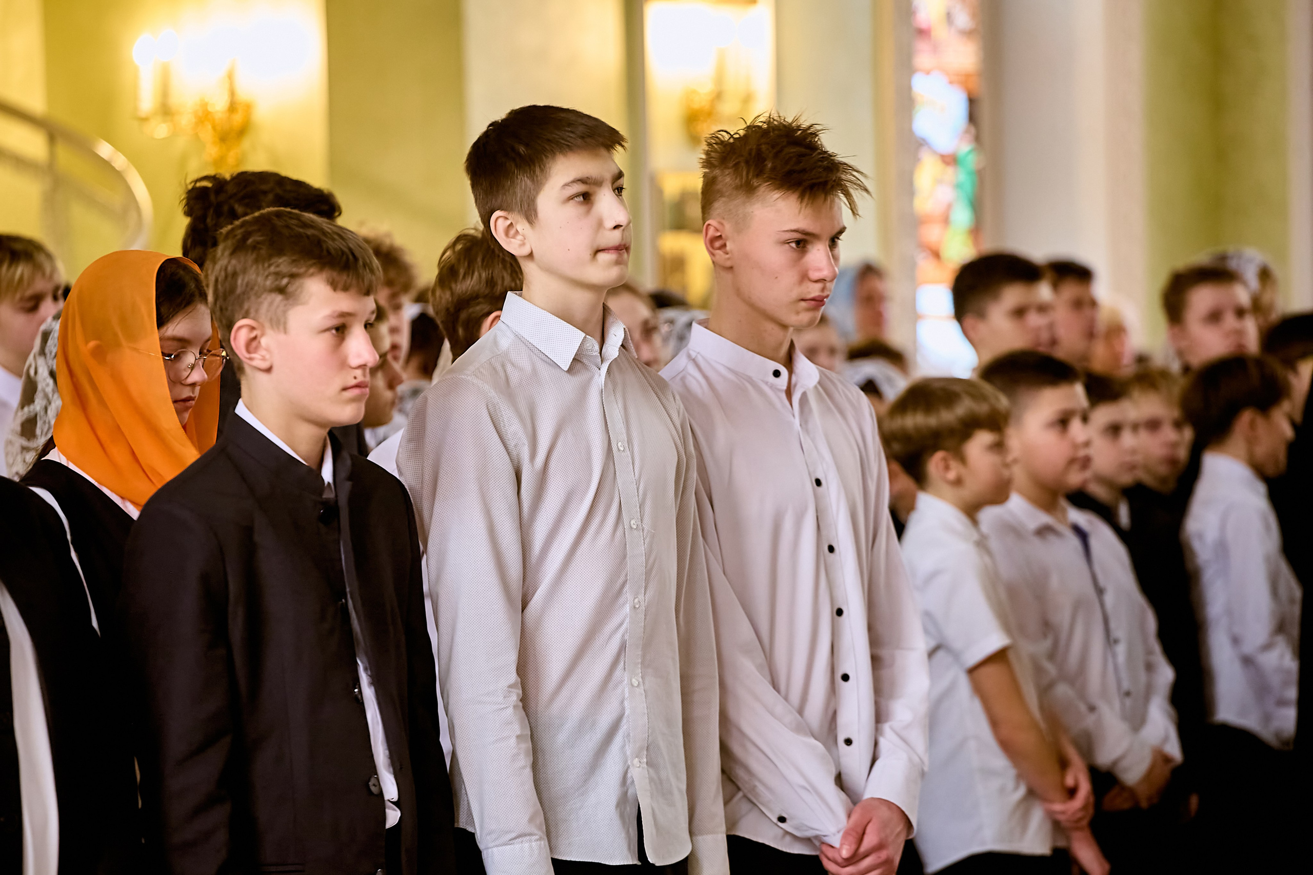 Лица Храма Детский Портрет в Храме