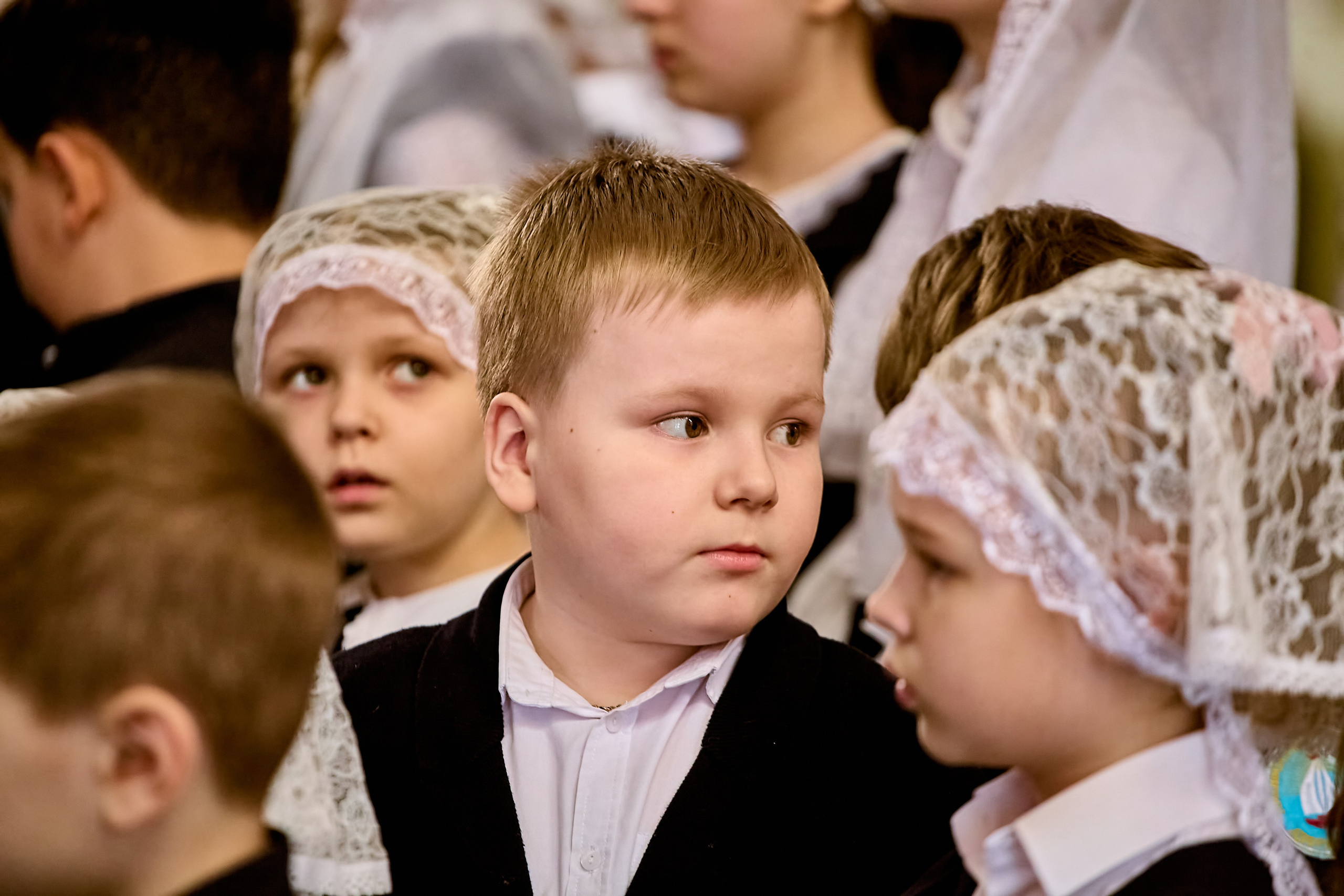 Лица Храма Детский Портрет в Храме