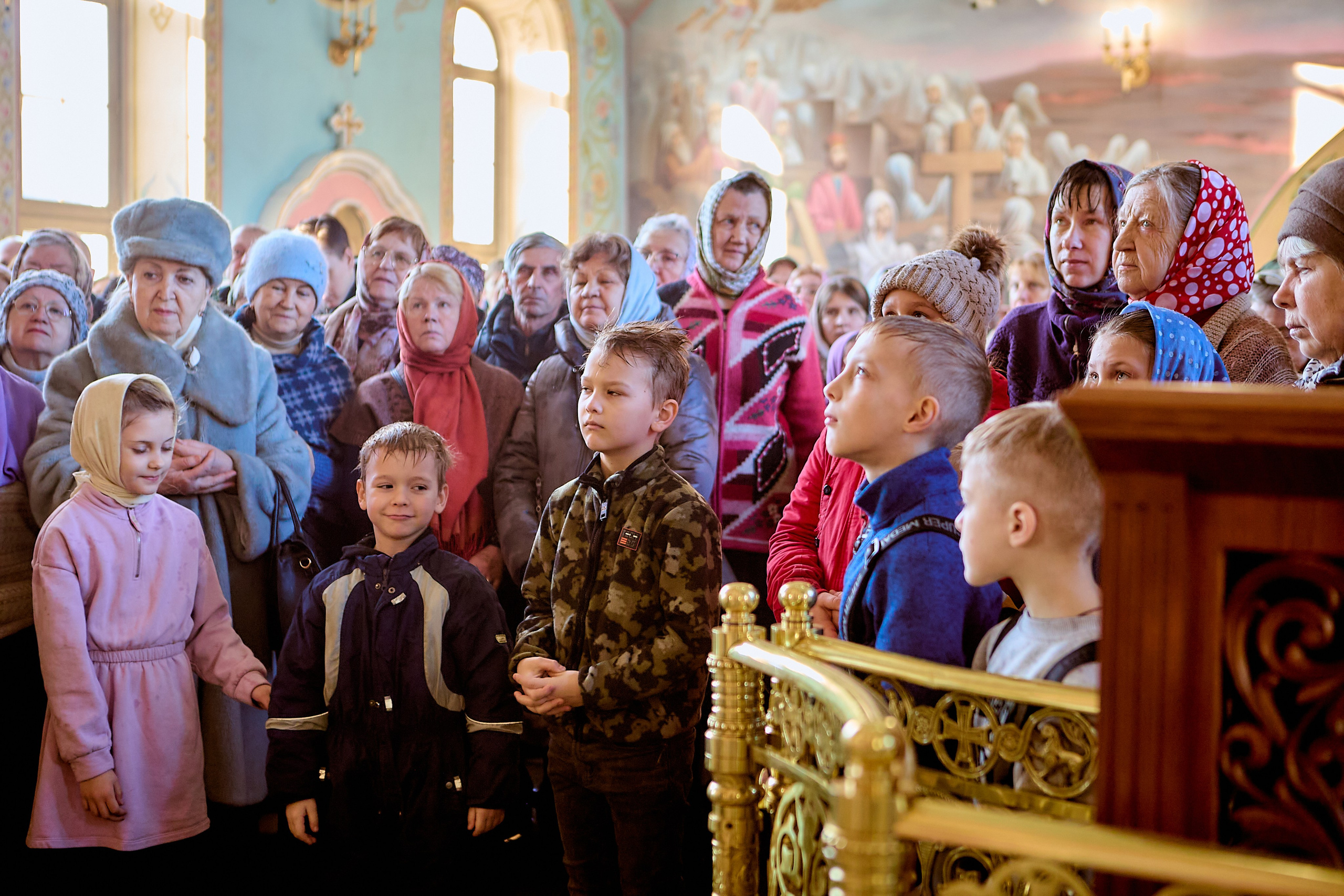 Воскресная Литургия в храме 23 февраля 2025 г г. Дзержинск