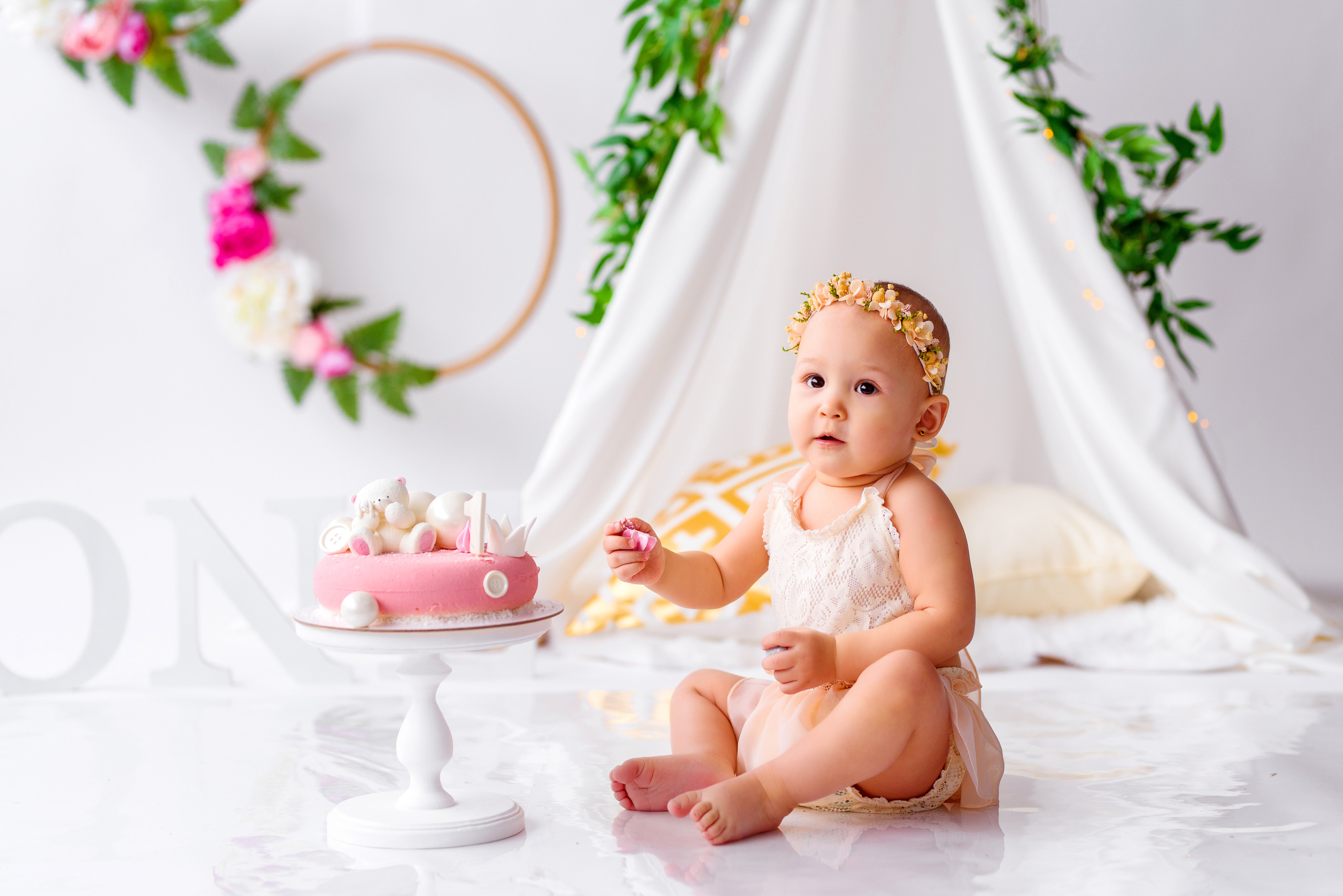 Первый тортик. Фотограф Шарыпово