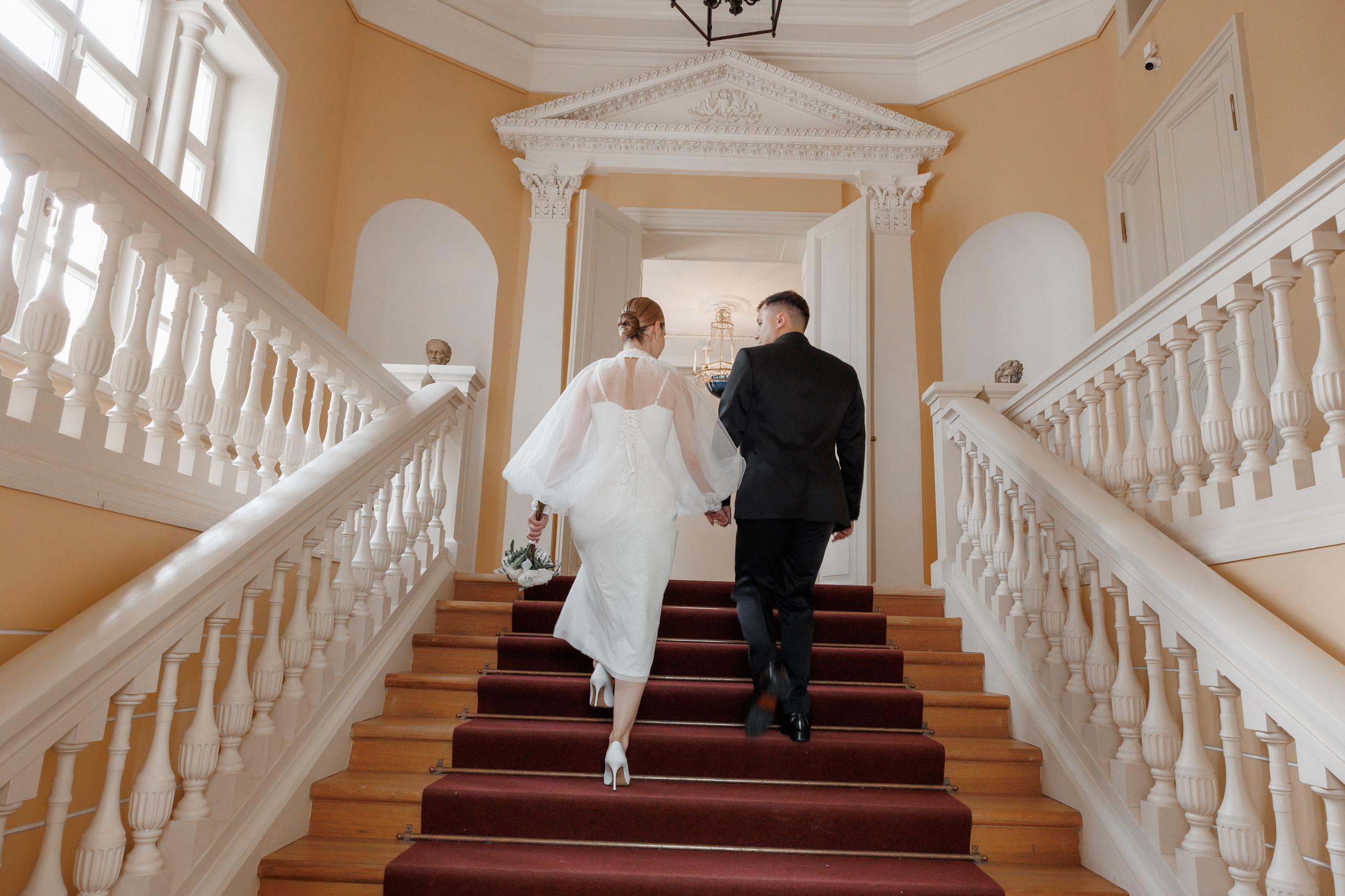 Анна и Сергей, Особняк Муравьевых-Апостолов, прогулка по ВДНХ, ресторан «Домик в саду». Свадебный и репортажный фотограф (Москва, Королев и другие)