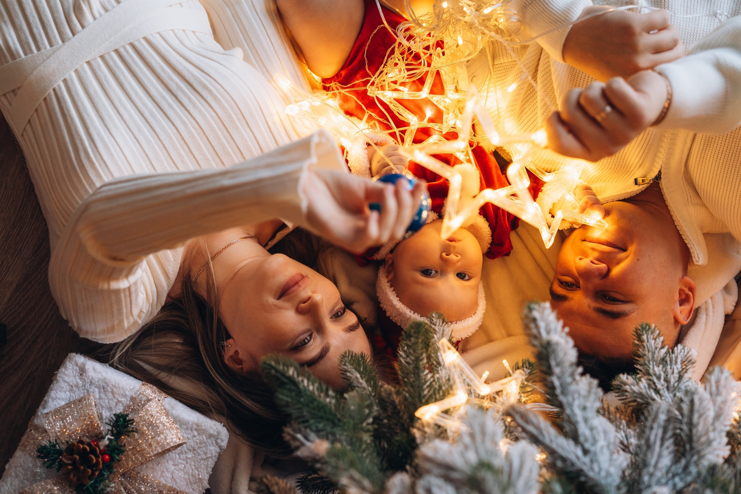 Семейная съемка в студии. Фотограф Екатеринбург Кокшарова Александра